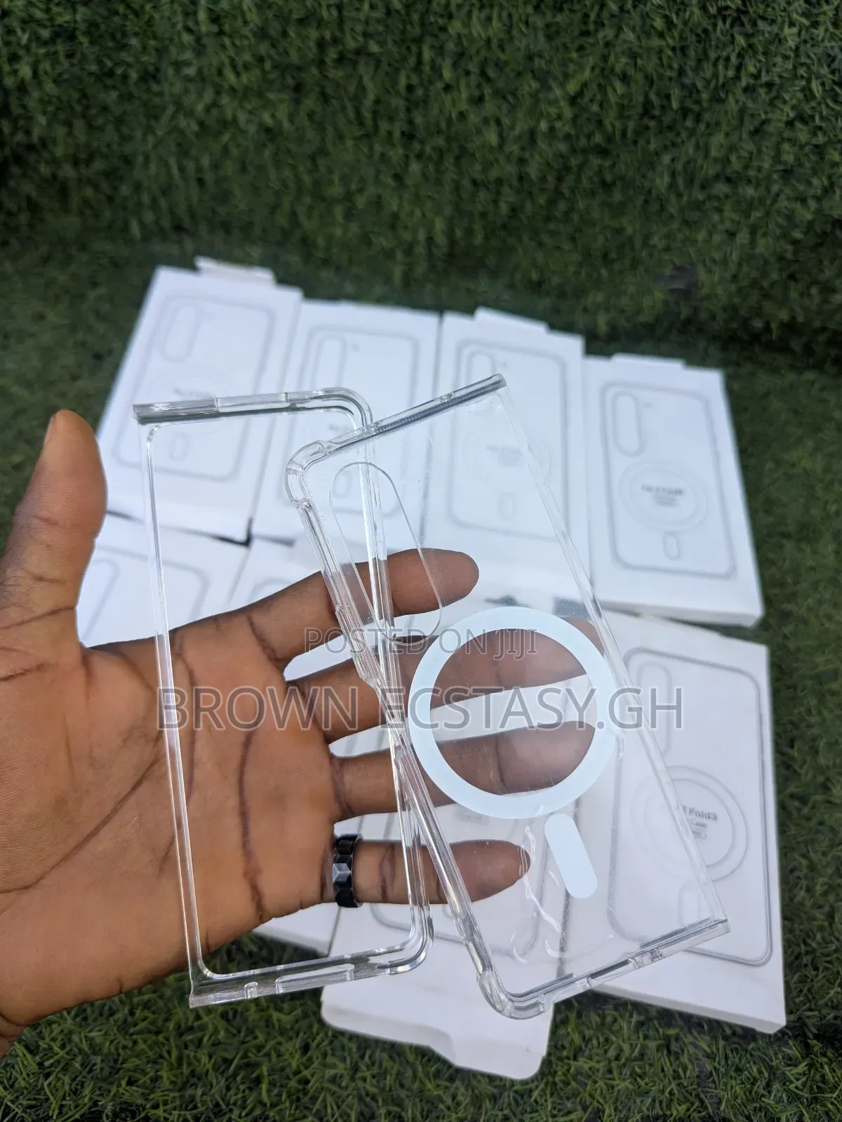 Galaxy Z Fold 3/4/5/6/7/8 Ultra Transparent Case