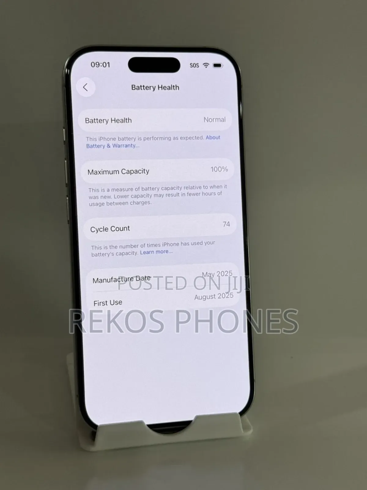 New Apple iPhone 16 Pro 128 GB Silver