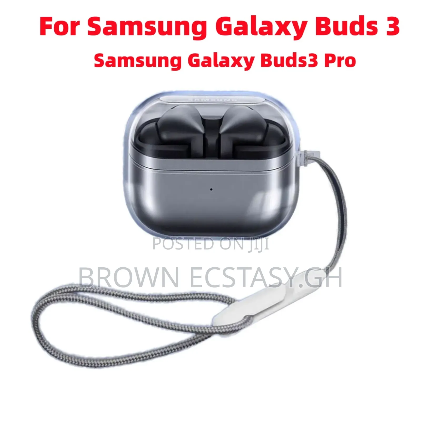 Galaxy Buds 3/3 Fe/Buds 3 Pro Transparent Case