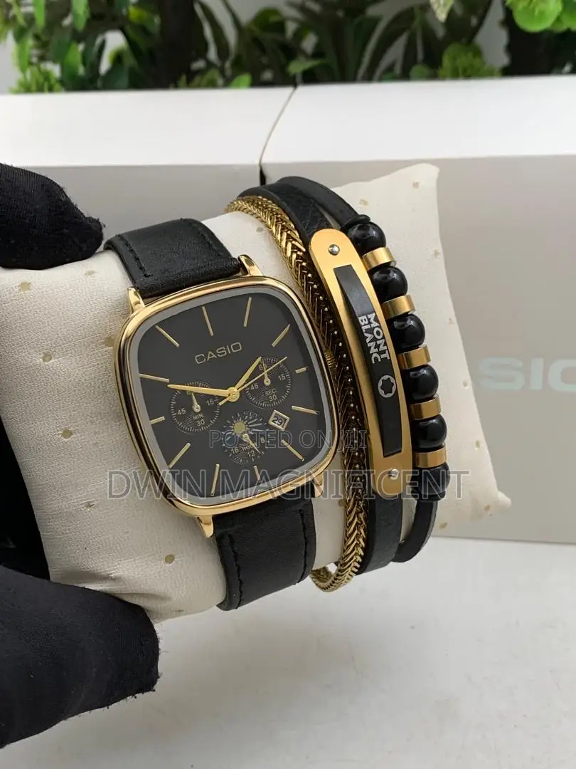 Round Face Casio Analog Watch