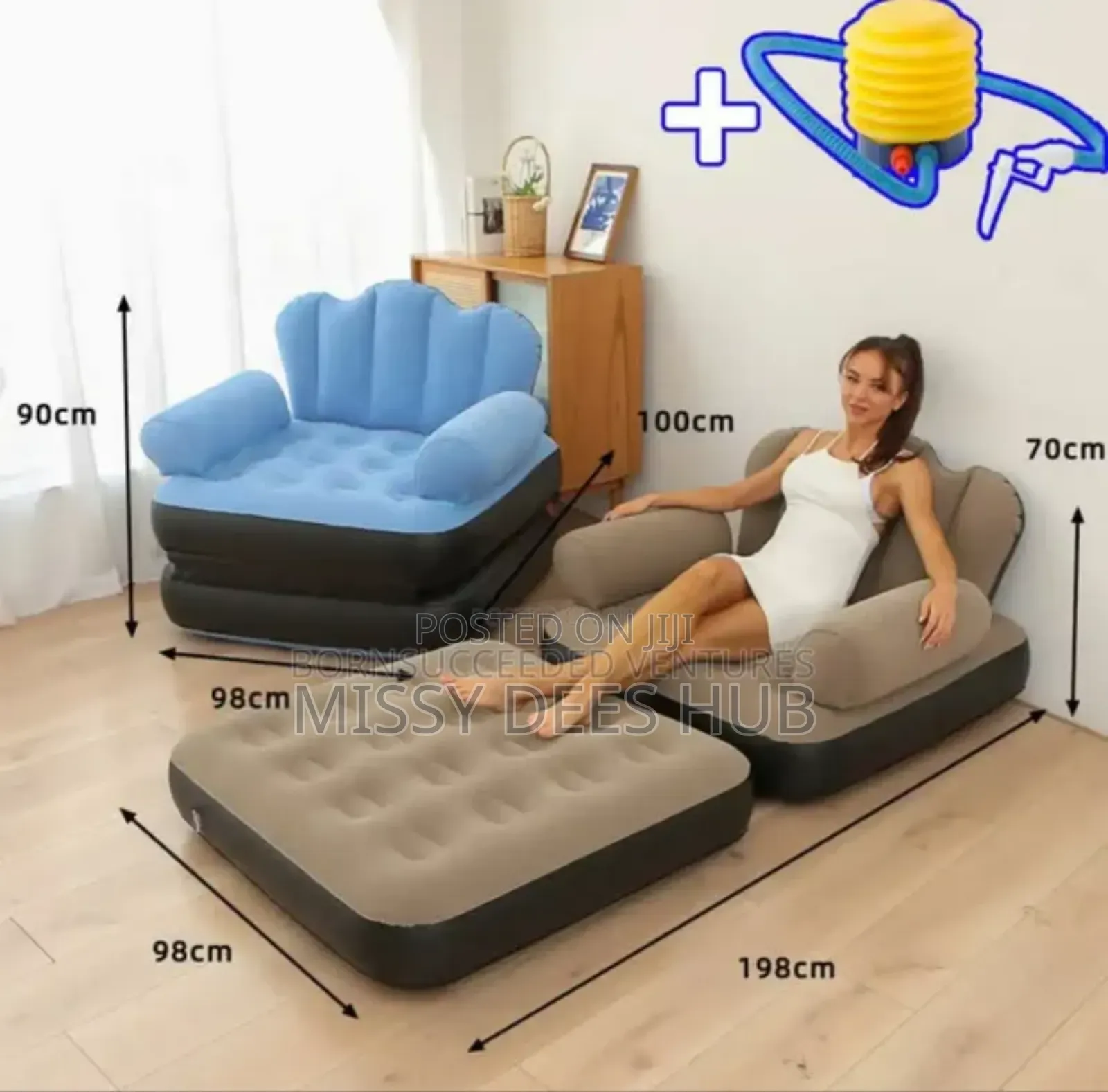 Inflatable Sofa-Bed