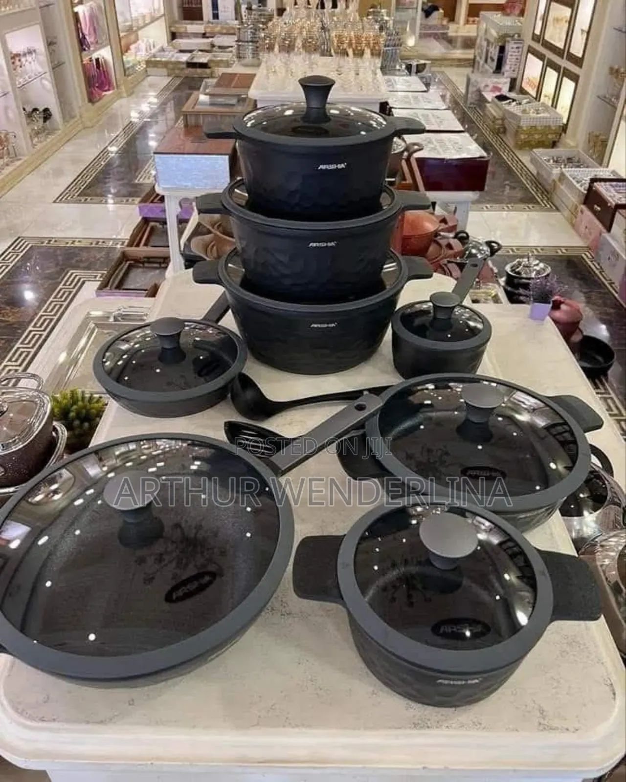 Classic Arshia 8 Set Cooking Ware (16 Pieces)