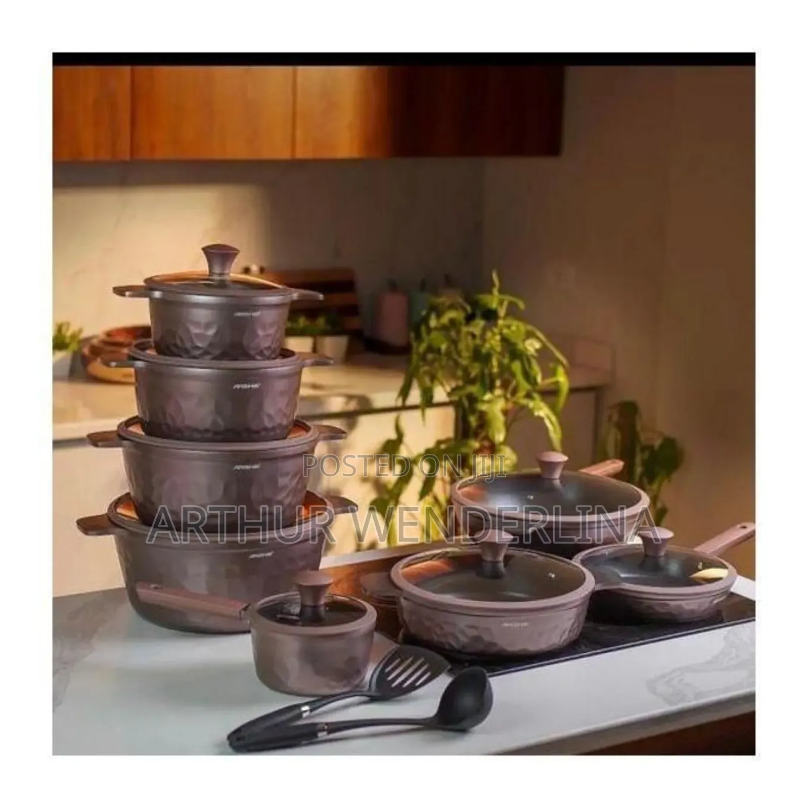 Classic Arshia 8 Set Cooking Ware (16 Pieces)