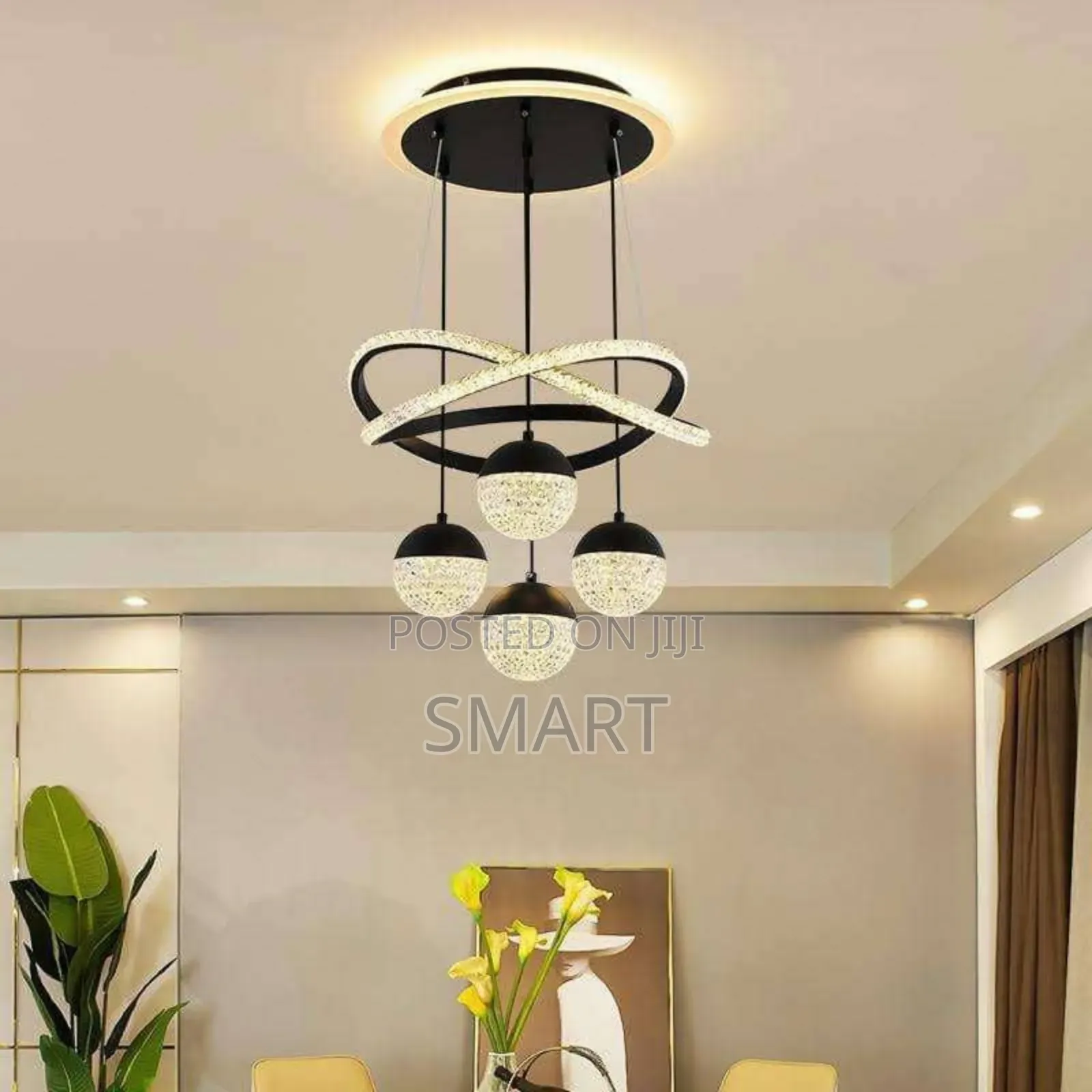 Modern Luxury Decorative Spark Hanging Chandelier