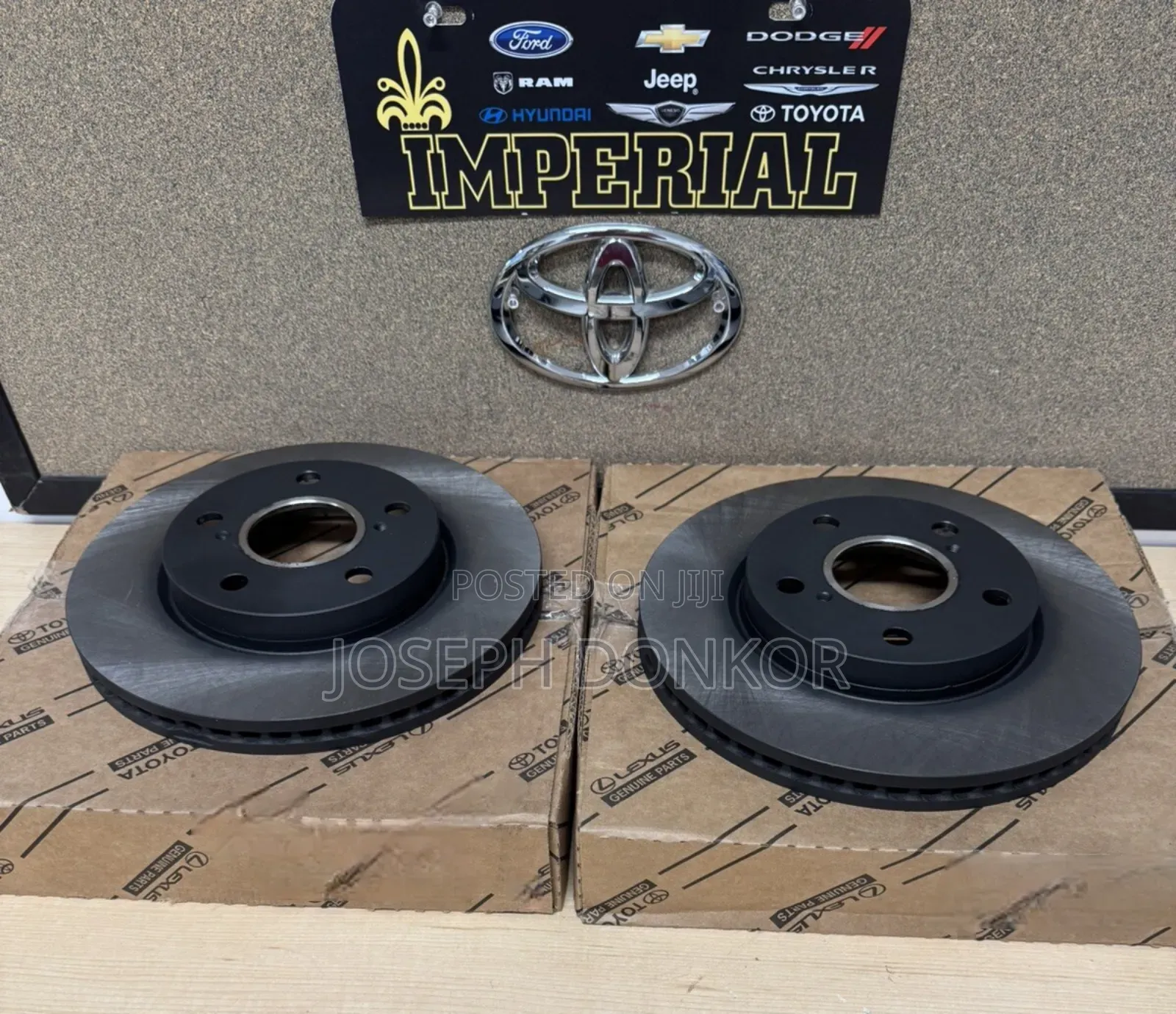 Rav 4 Front Brake Disc 2013,2014,2015,2016,2017,2018 Pair