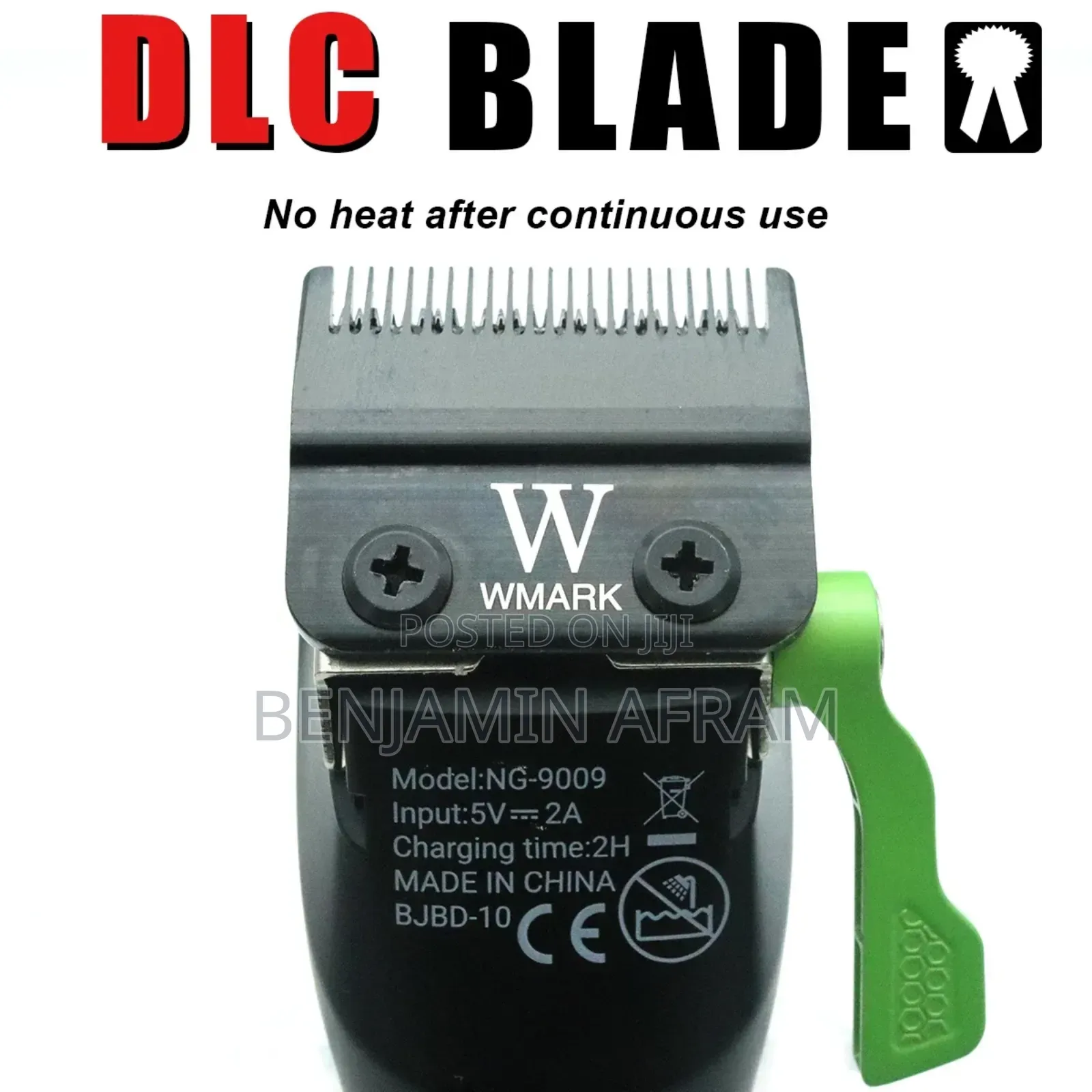 Professional Premium Rechargeable Barbering Machine Ng-9009