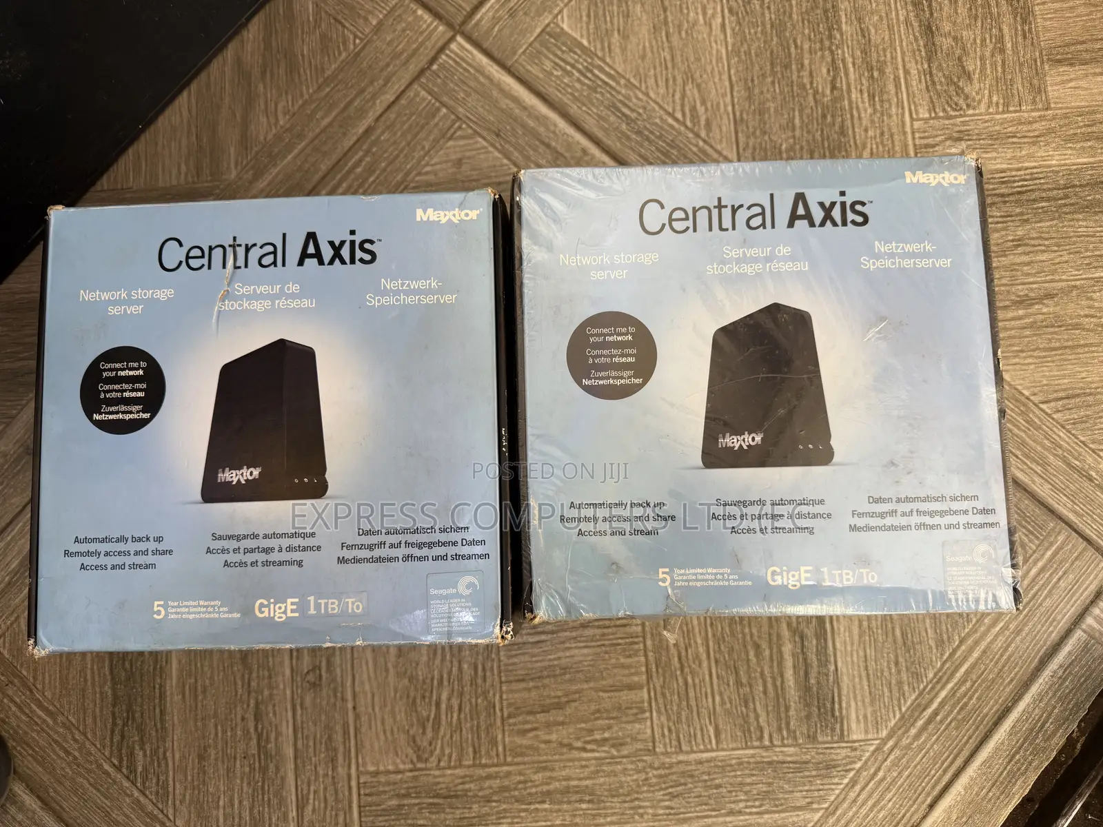Seagate Maxtor Central Axis 1 Tb Network Storage Server Original Uk
