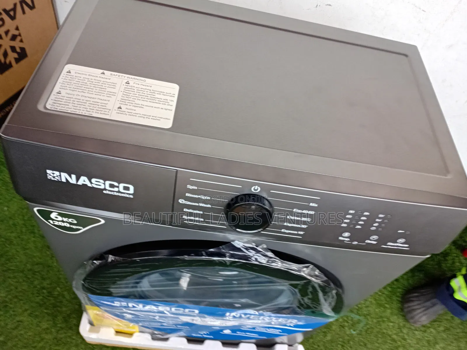 Nasco 6kg Softspin Washer – Treats Fabrics With True Kindness