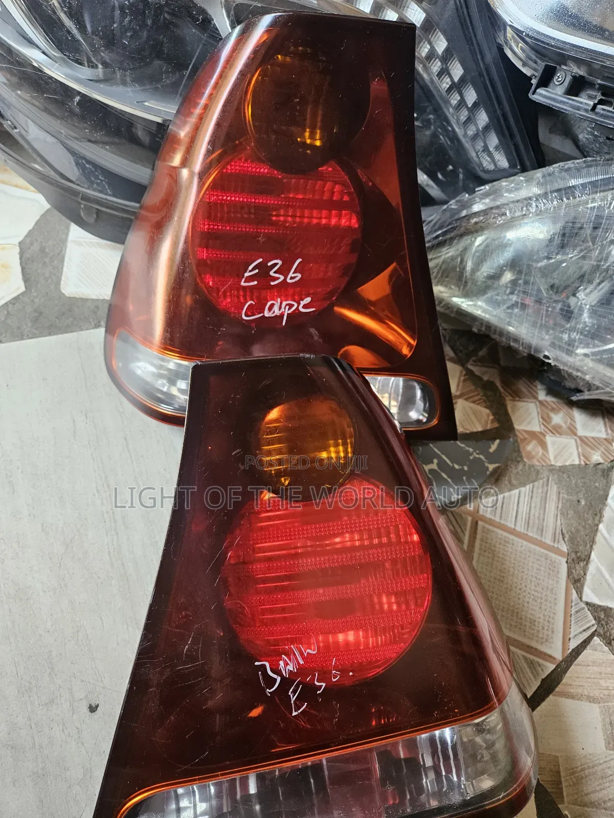 BMW E36 Taillights Caravan