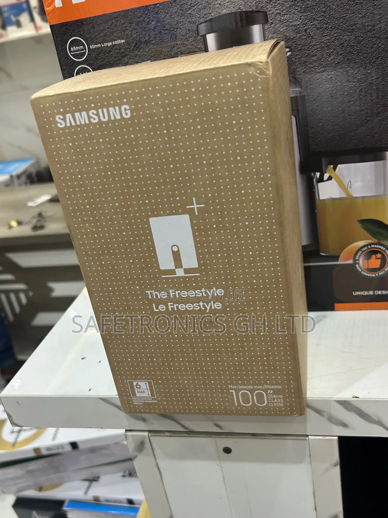 Order Unique White Samsung Freestyle 30”-100” Projector