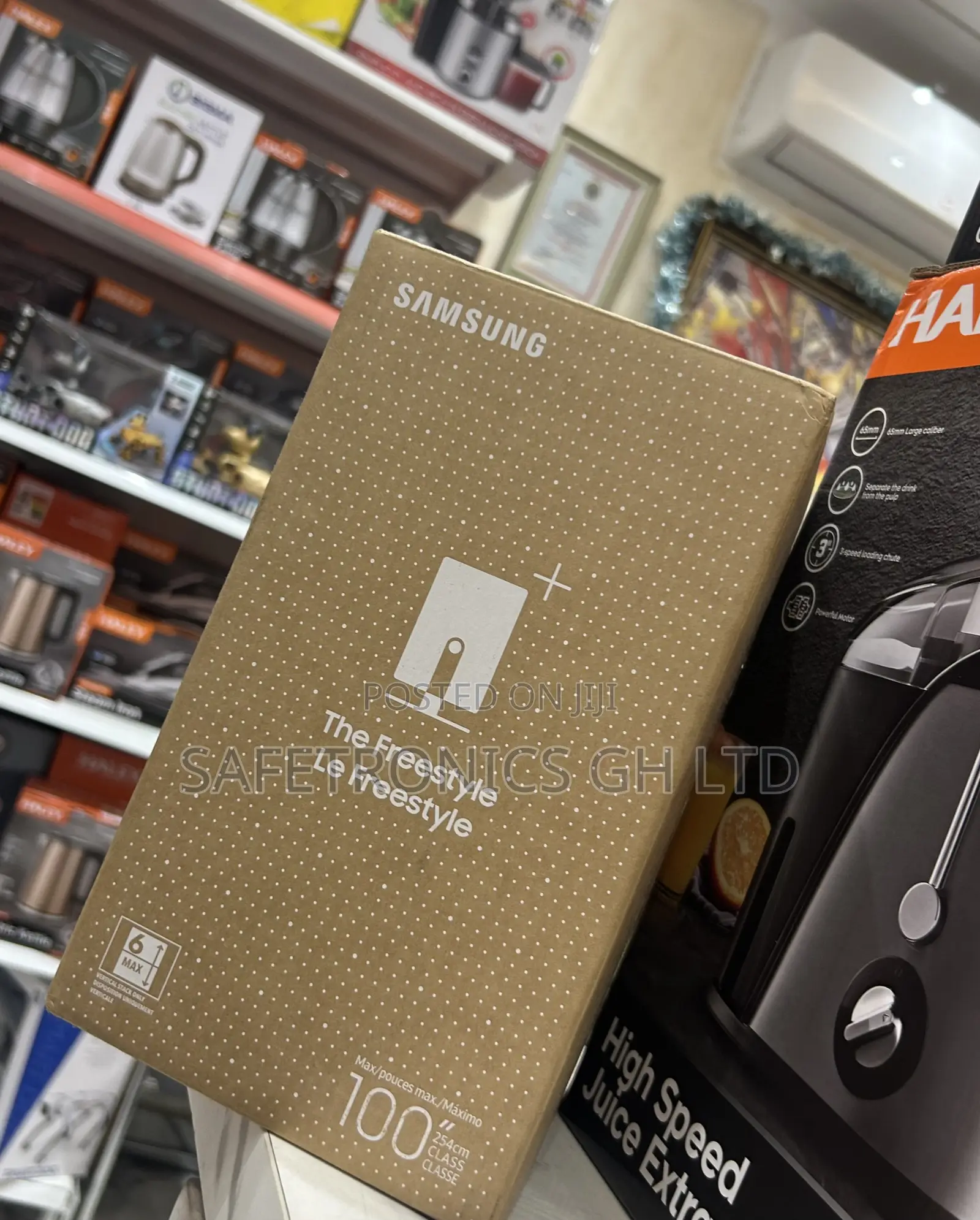 Order Unique White Samsung Freestyle 30”-100” Projector