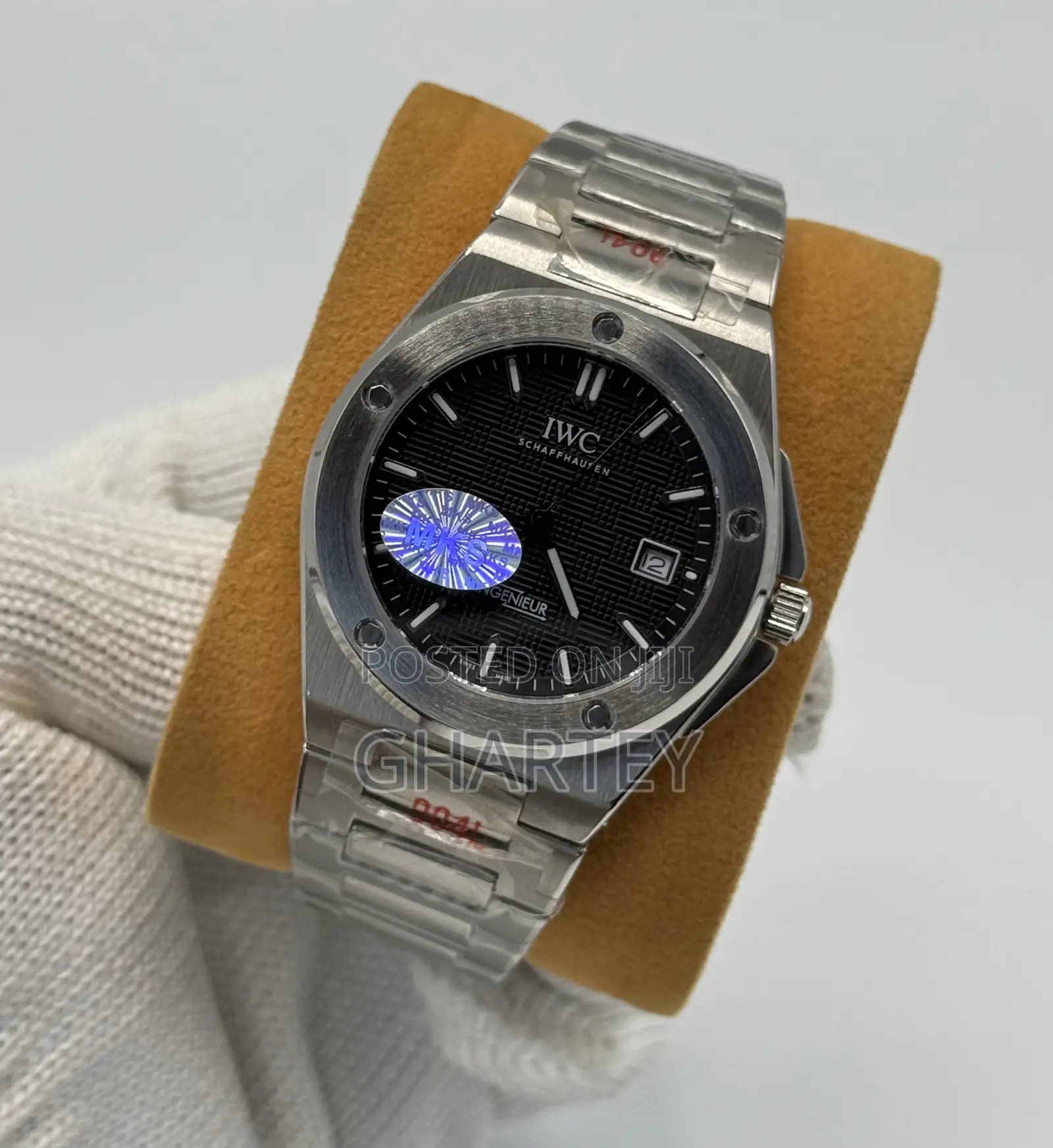 Iwc Ingenieur Automatic Ruthenium Dial – Steel Icon