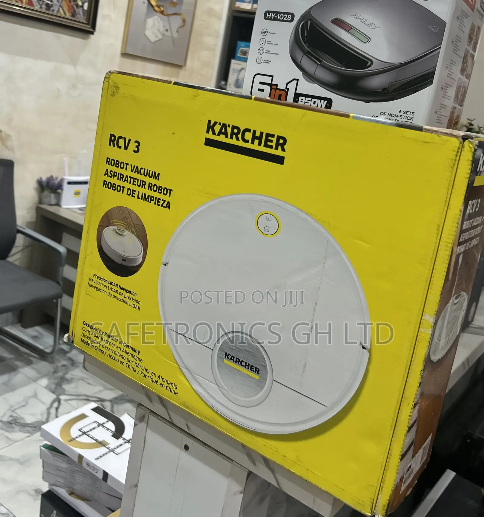 Original White Karcher Rcv3 Vacuum Cleaner