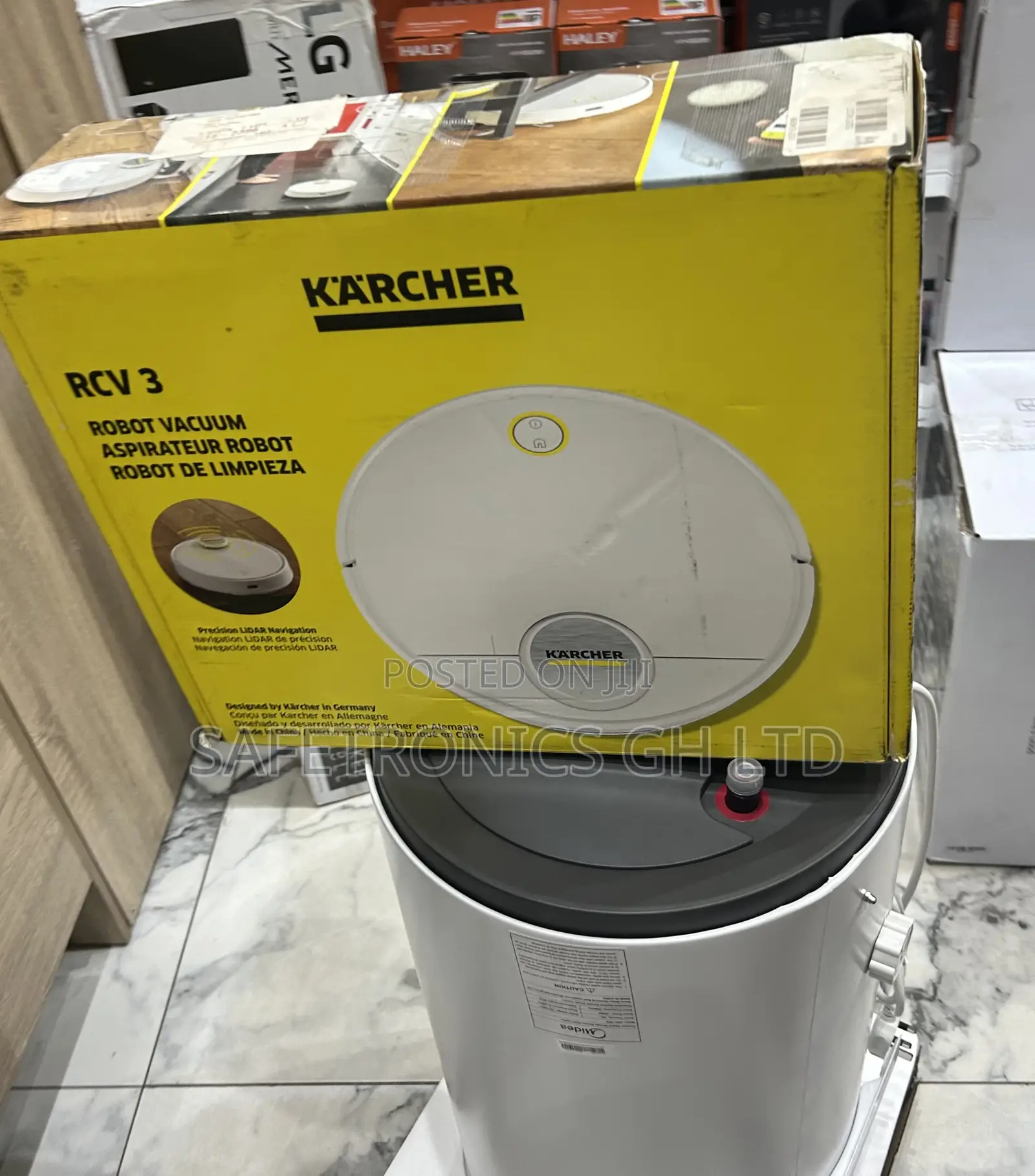 Zeal Perfect Rcv3 White Electric Karcher Vacuum Cleaner