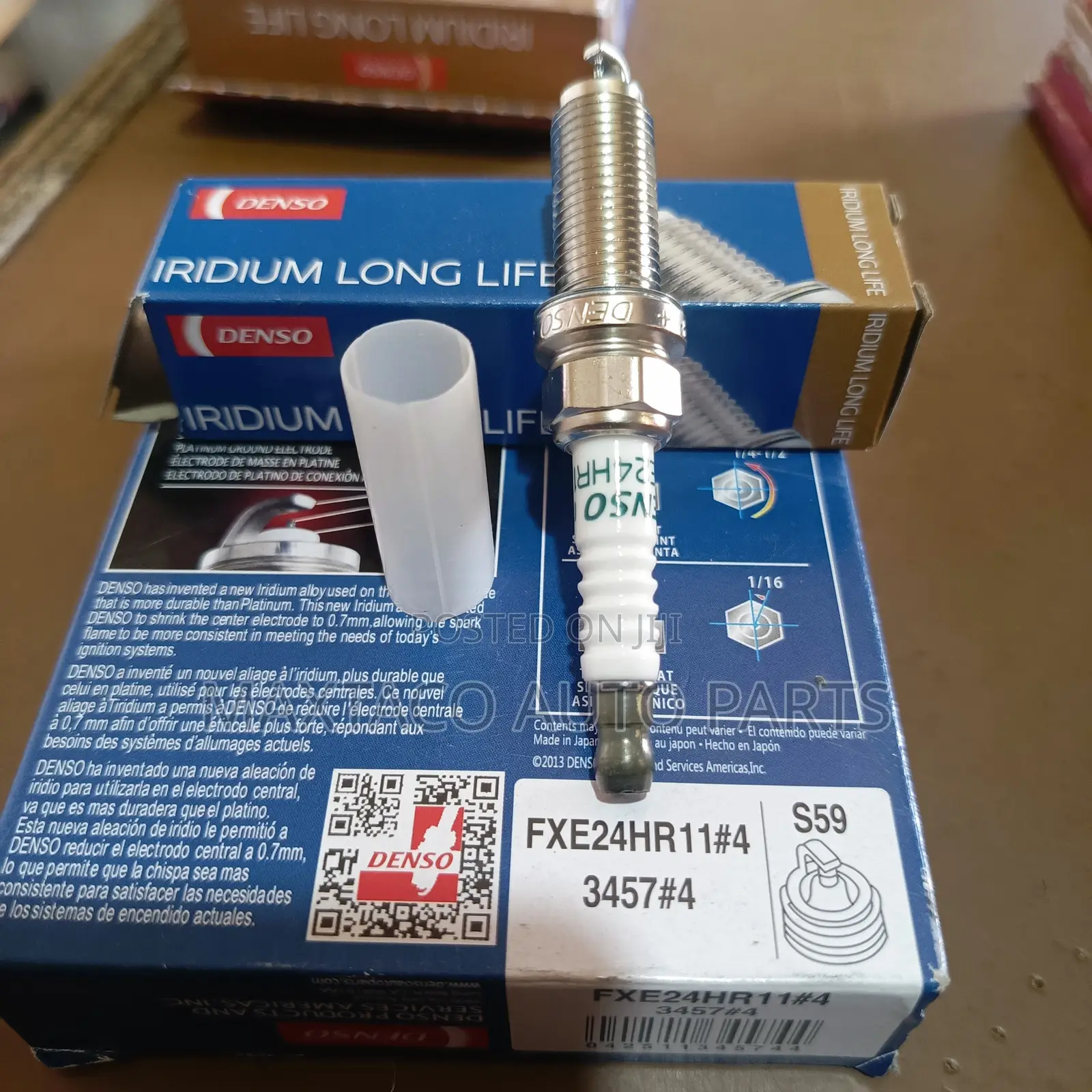 Denso 3457 (Fxe24hr11) Laser Iridium Plugs for Infinity