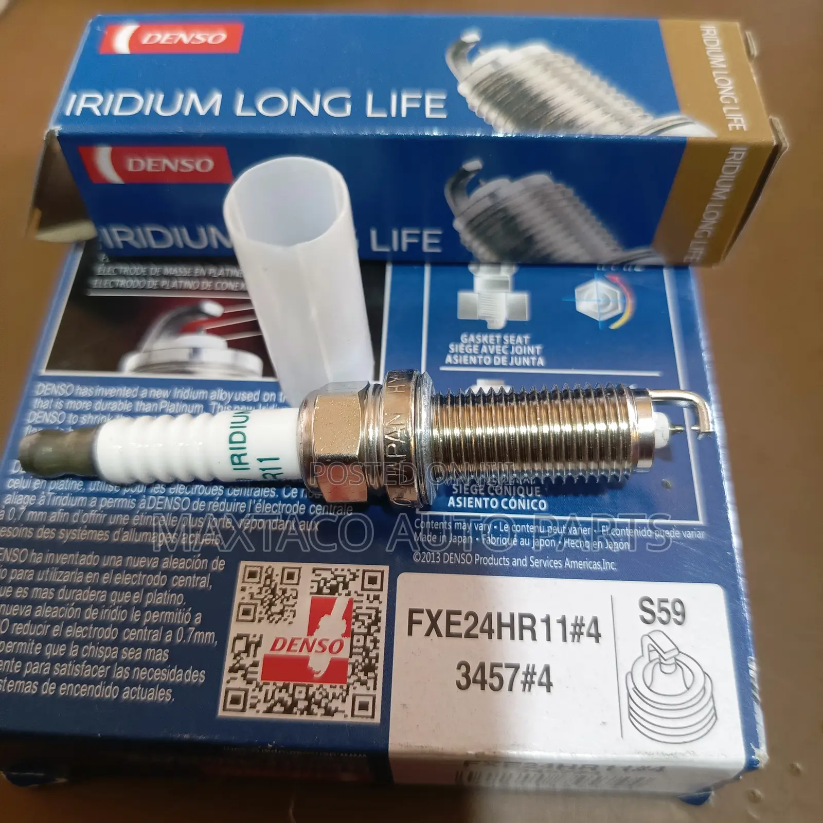Denso 3457 (Fxe24hr11) Laser Iridium Plugs for Infinity