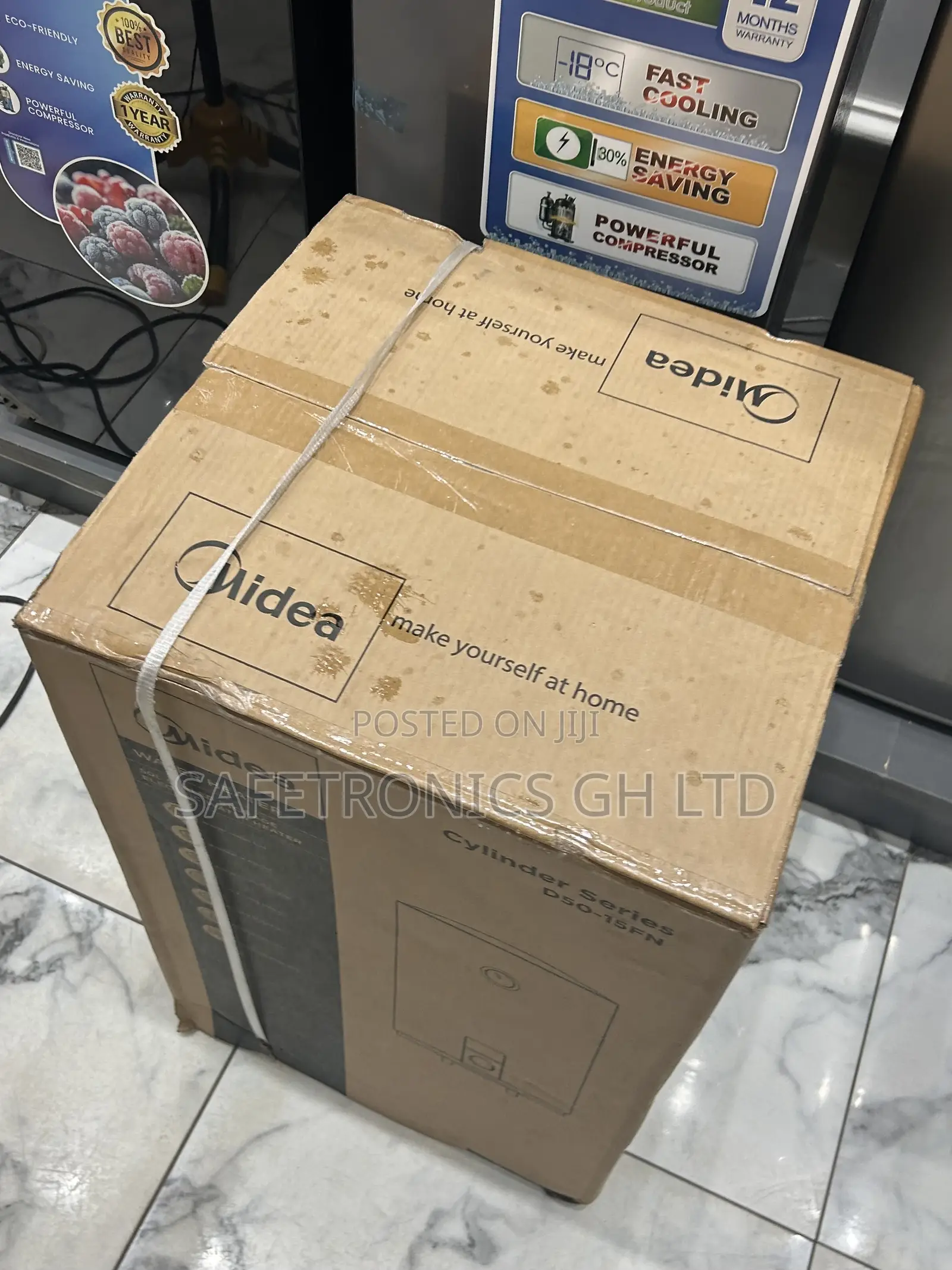 Shop Premium White Midea Electric 50 Liters Water Heater