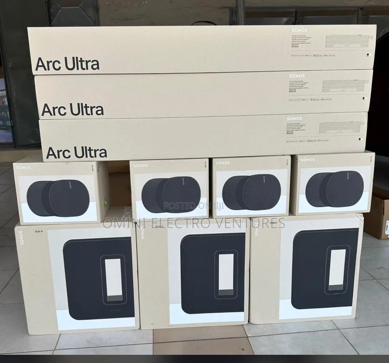 Brand New Sonos Sound Bar Set