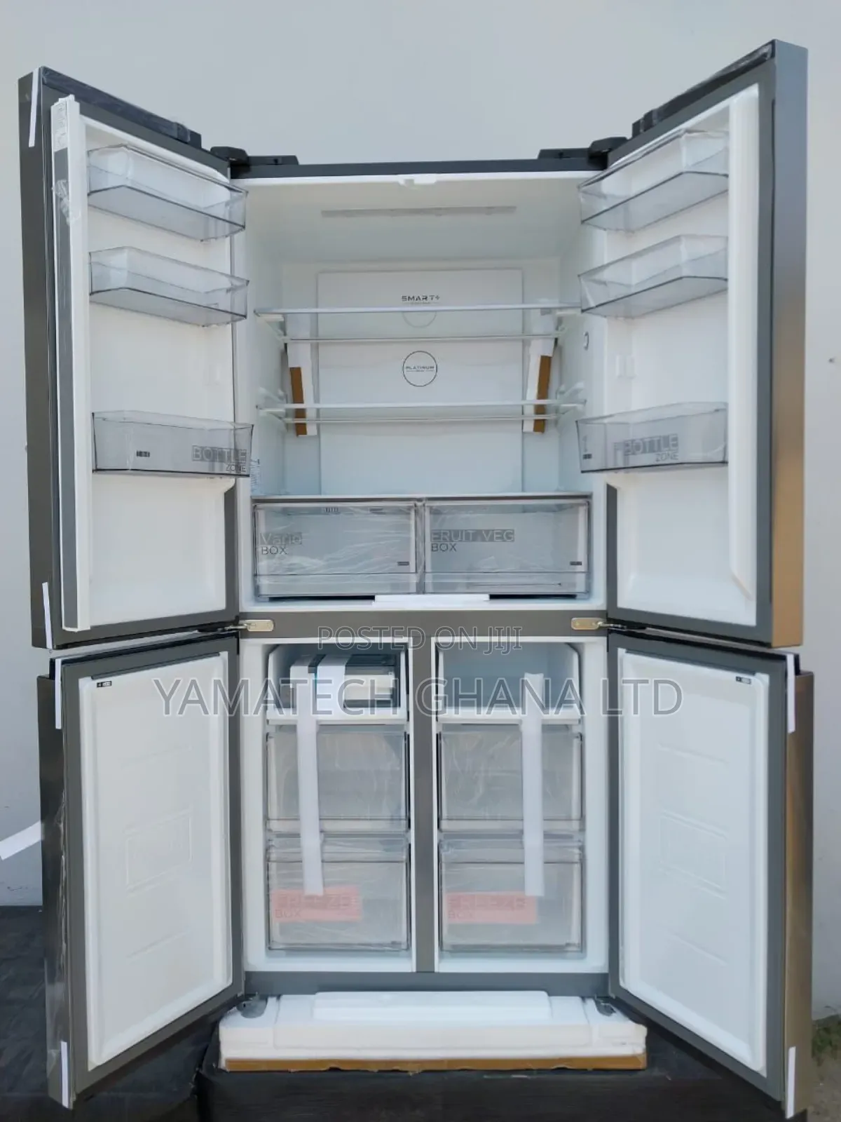 Energy Saving 4 Stars Midea 474 Litre French Door (4 Doors ) Fridge