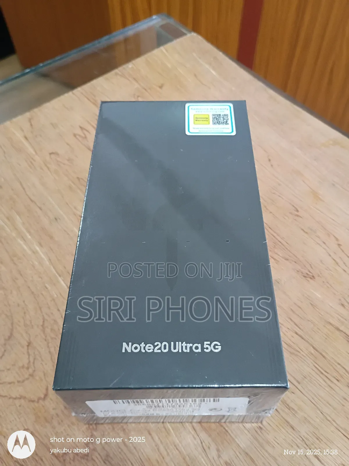 New Samsung Galaxy Note 20 Ultra 256 GB Black