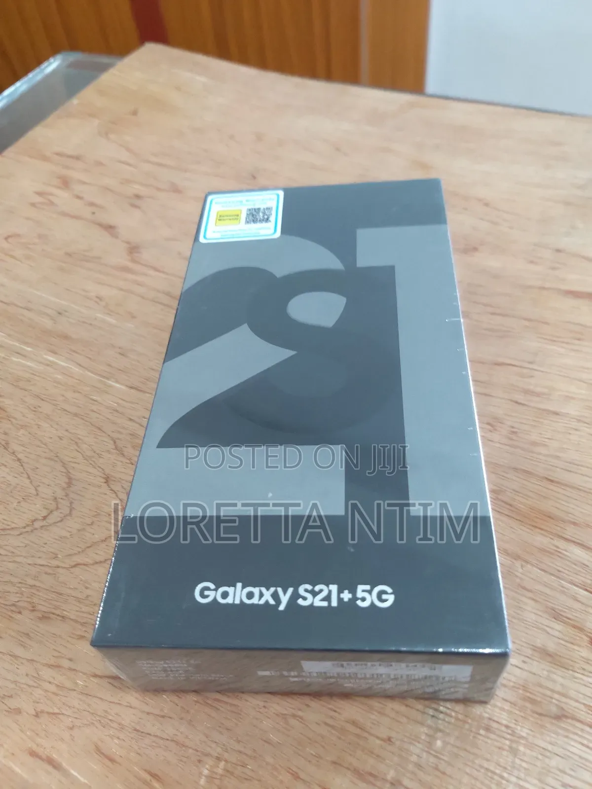 New Samsung Galaxy S21+ 5G 256 GB Black
