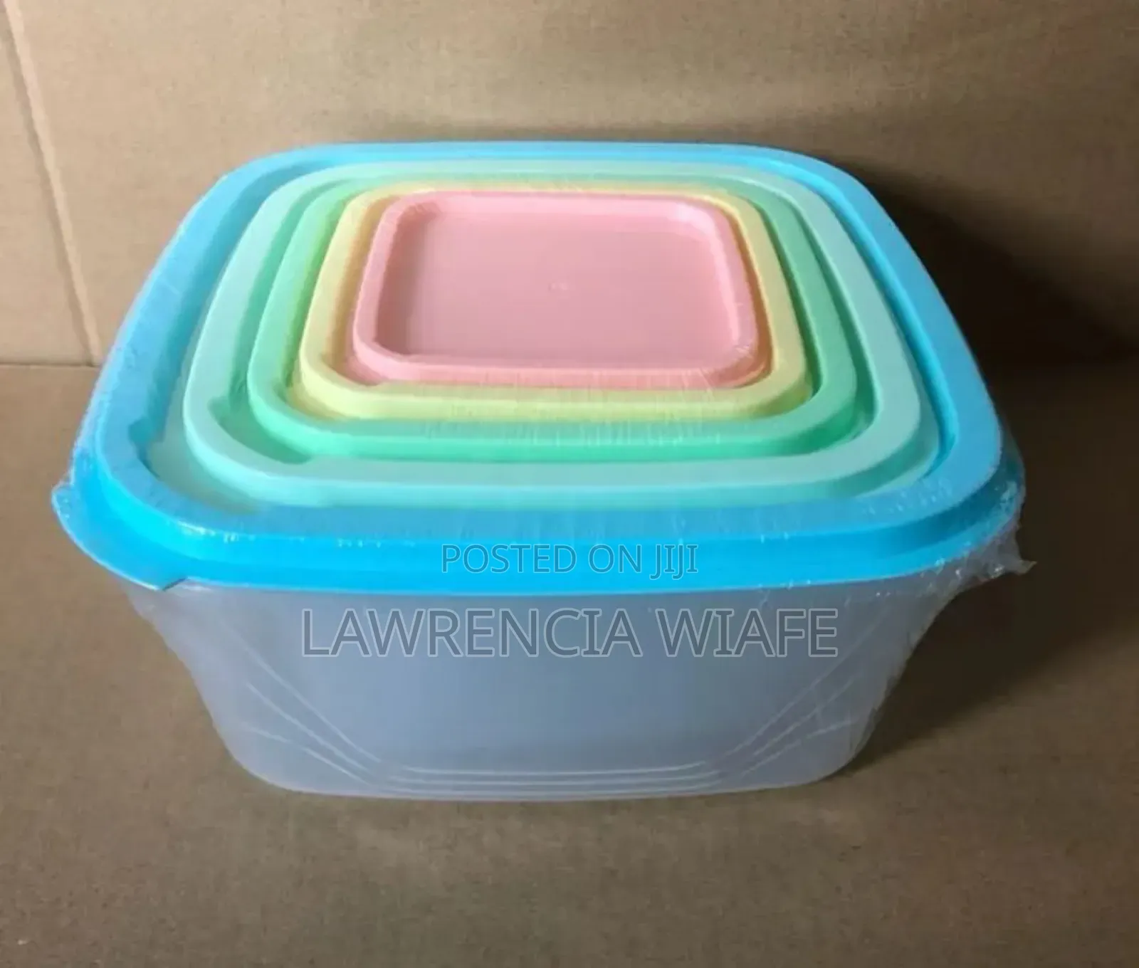 5pcs Plastic Storage Bowls