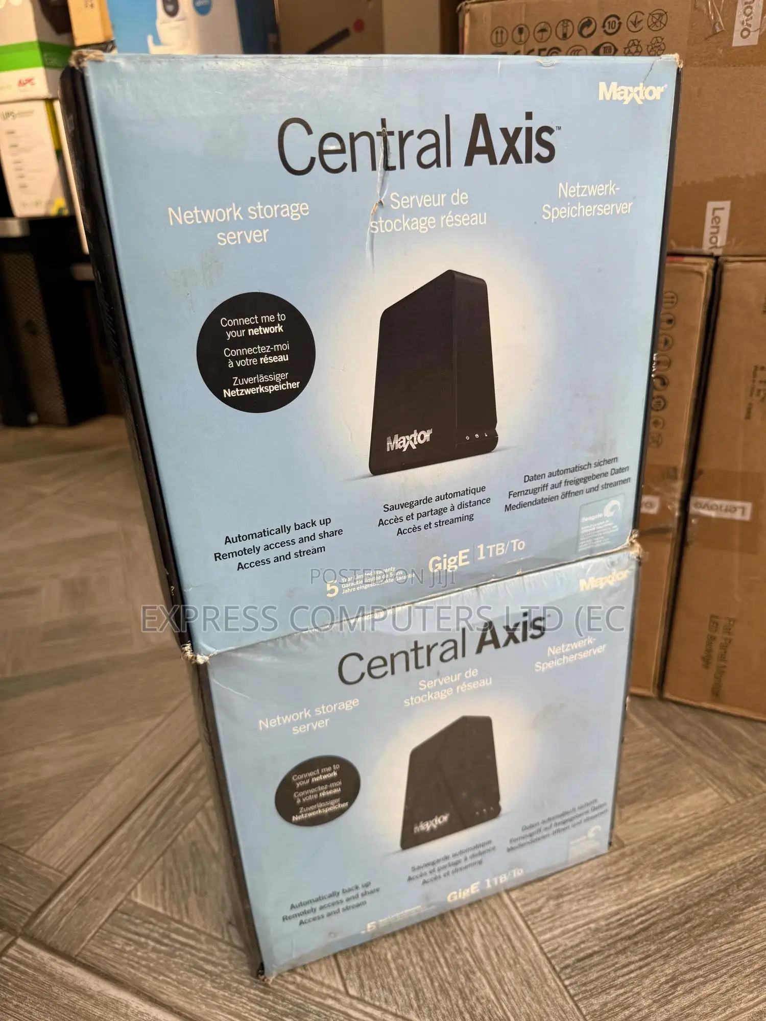 Seagate Maxtor Central Axis 1 Tb Network Storage Server Original Uk