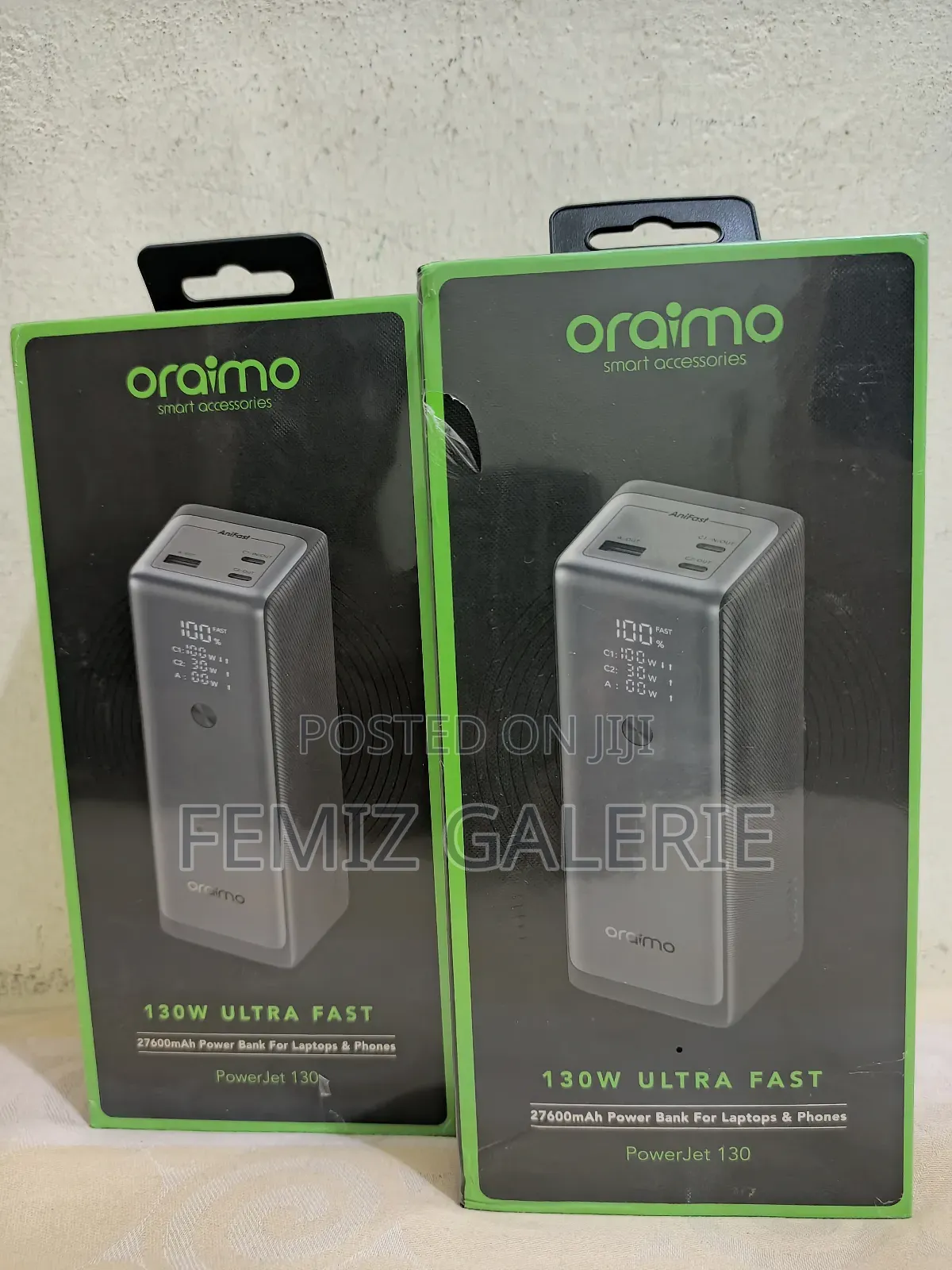 Oraimo Power Jet 130 27600mah 130w Power Bank