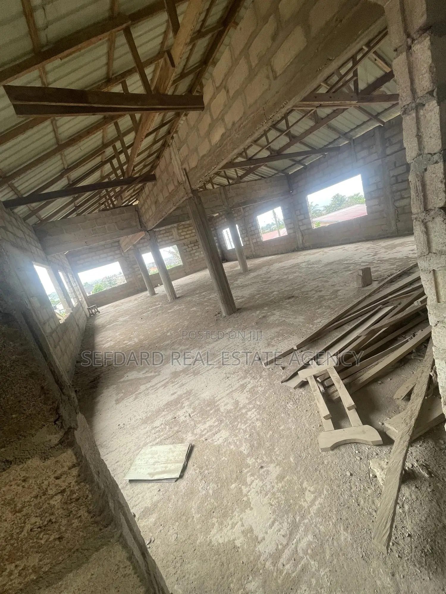 Prime School Complex on 8 Plots – Amasaman Cocobod Main Road for Sale.