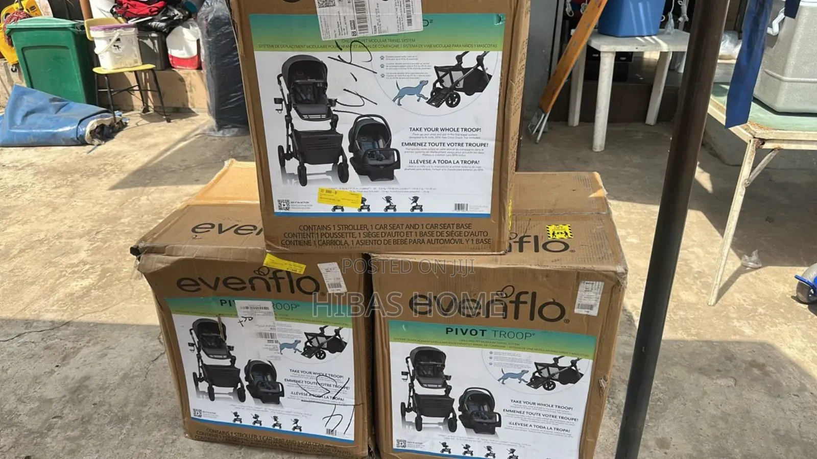 Pivot Troop Child And Pet Stroller And Car Seat
