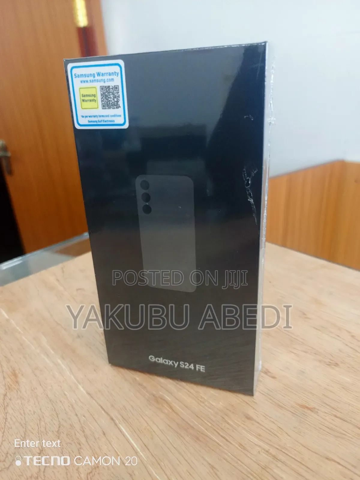 New Samsung Galaxy S24 FE 128 GB Black