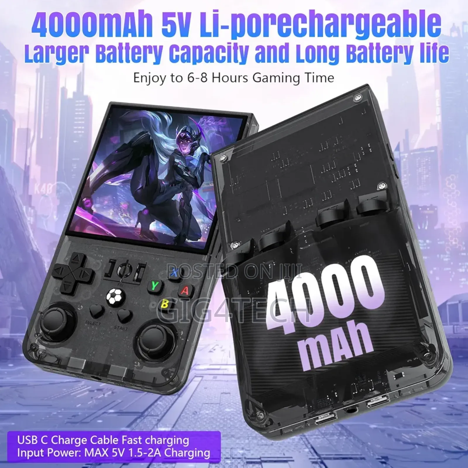 New Upgrade R36max Retro Handheld Game Console Linux System