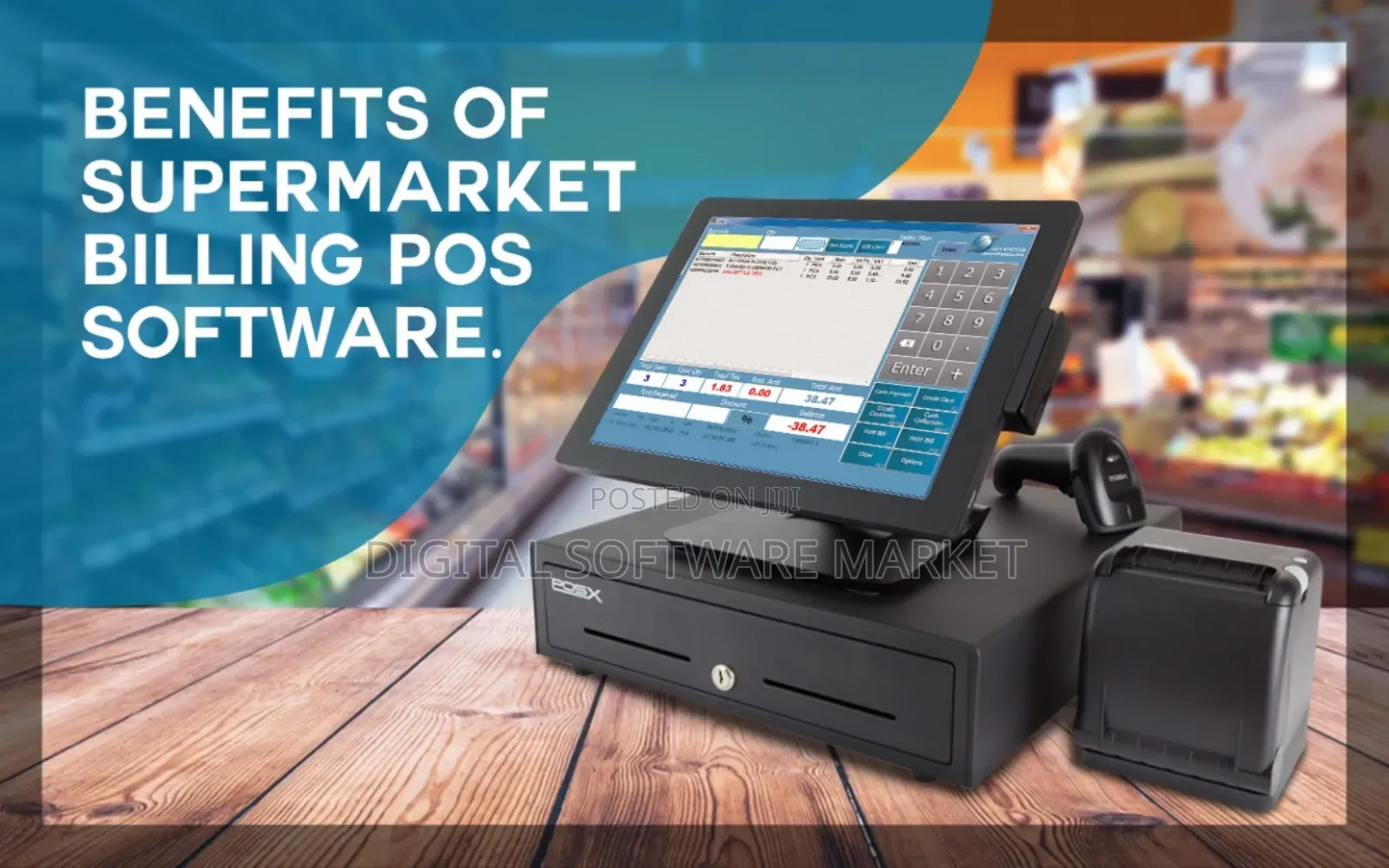 Point Of Sale Software For Supermarket( One-time Purchase)