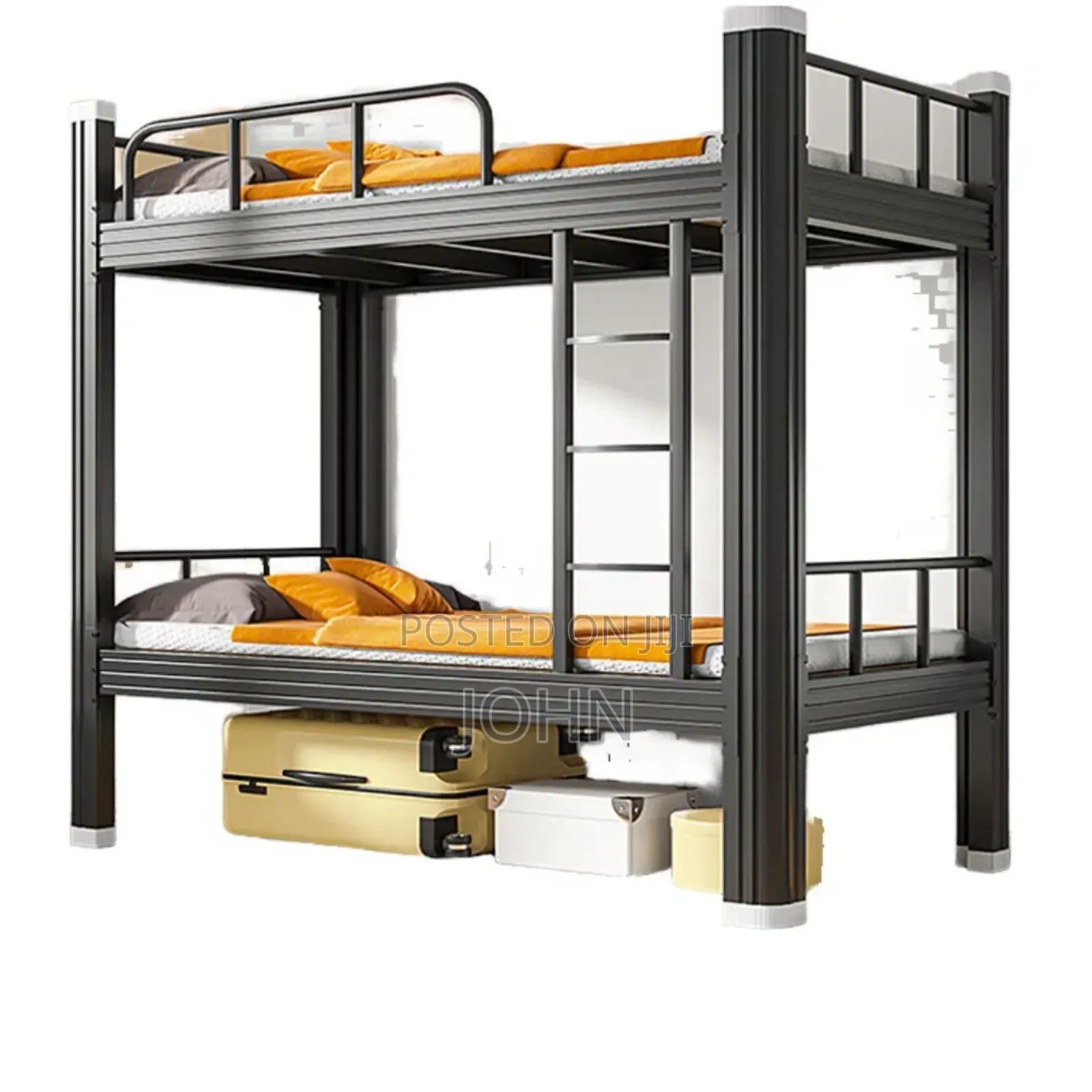 Single 200cm by 100cm Student Bunk Bed