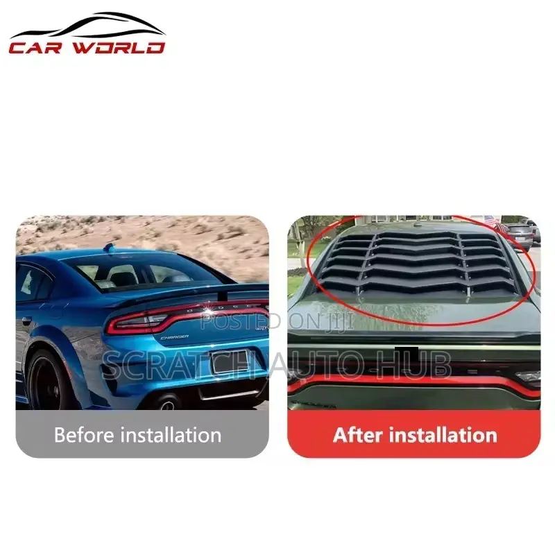 Dodge Charger Back Window Glass Protector Available