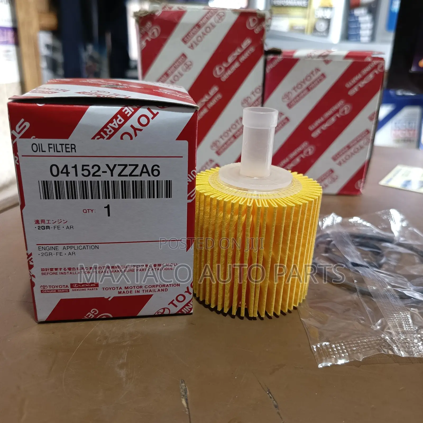 Toyota 04152-Yzza6 Oil Filter for Toyota Corolla