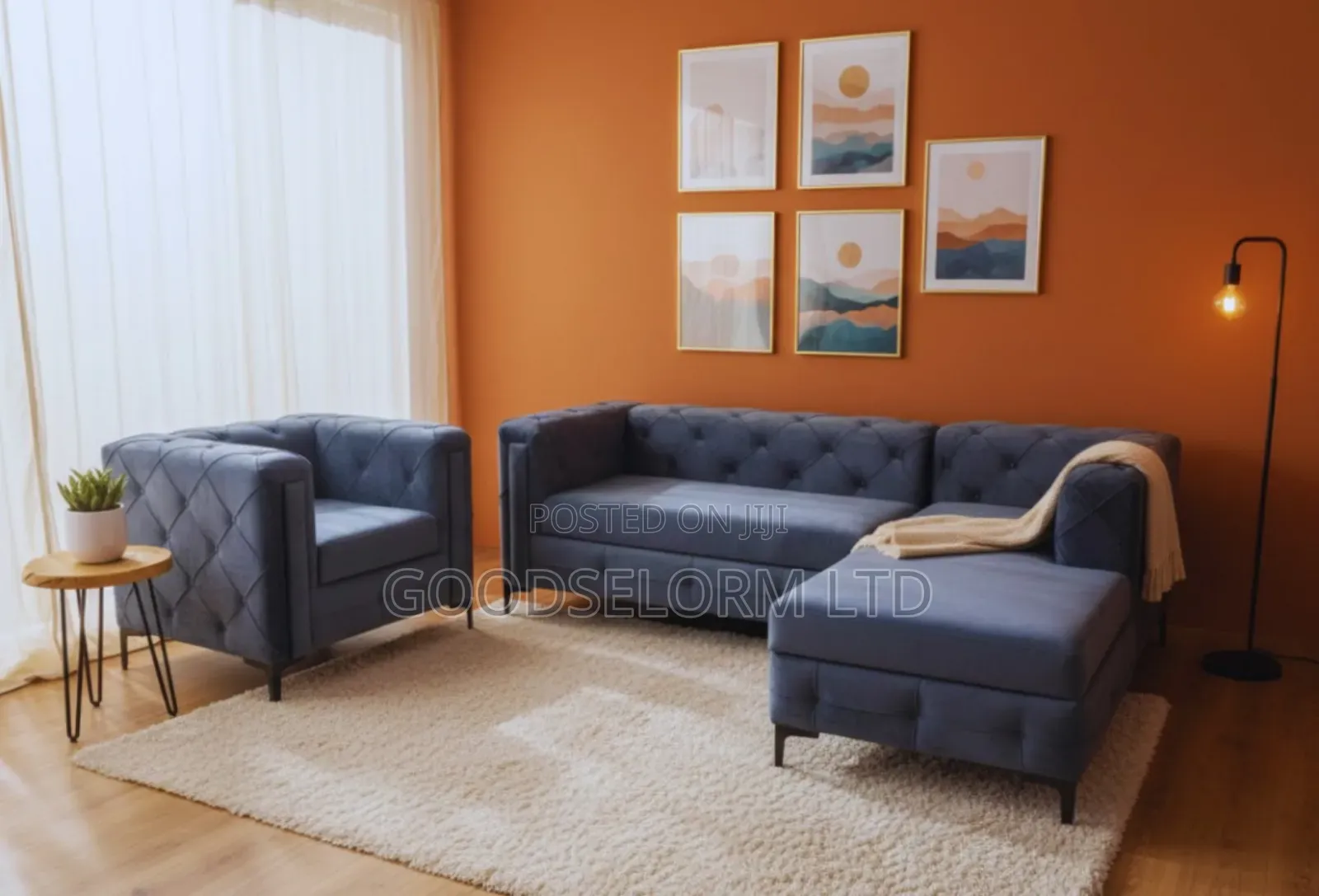 Modern 3-Piece Sofa Set – Premium Quality Stylish Comfort 