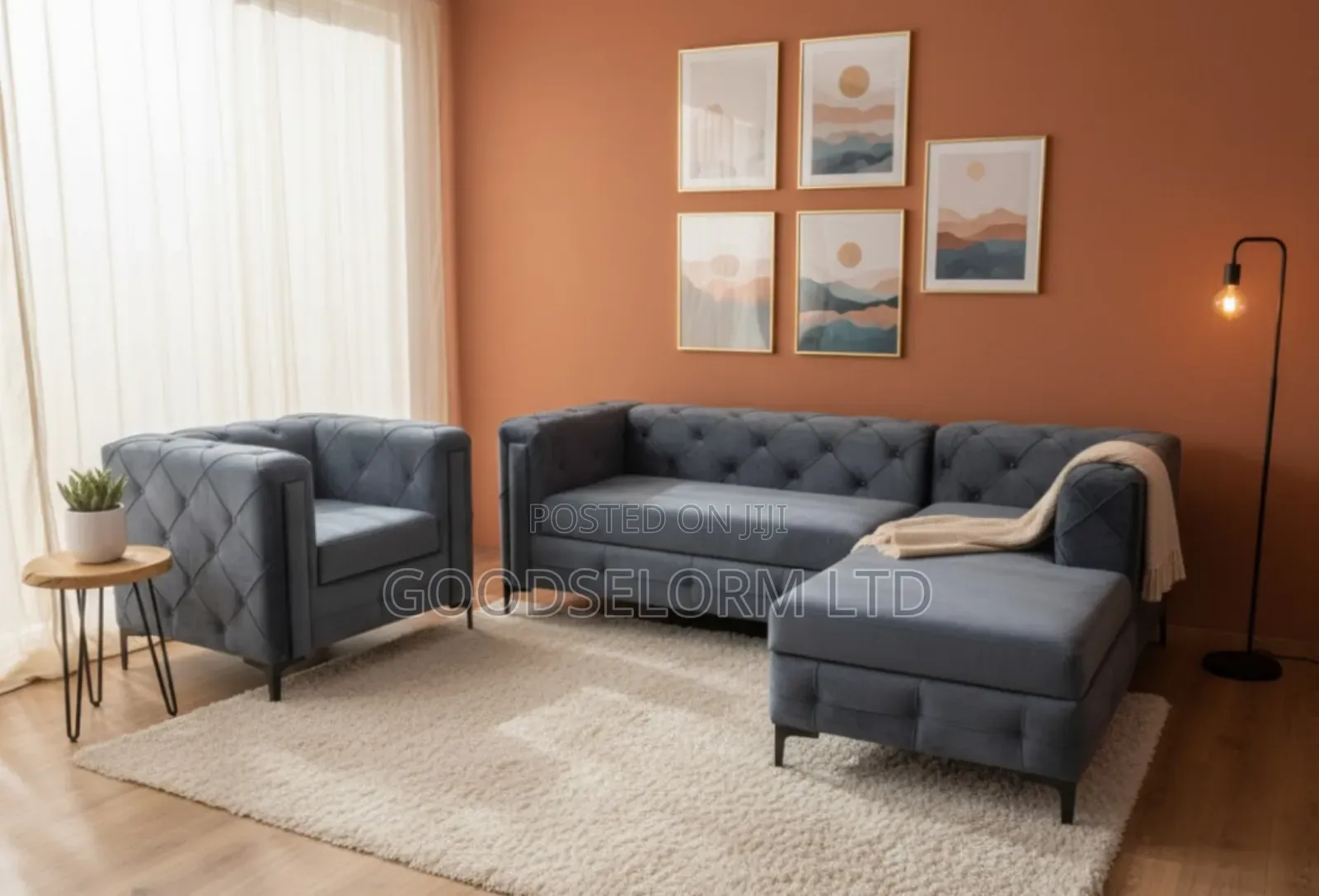  Modern 3-Piece Sofa Set – Premium Quality Stylish Comfort 