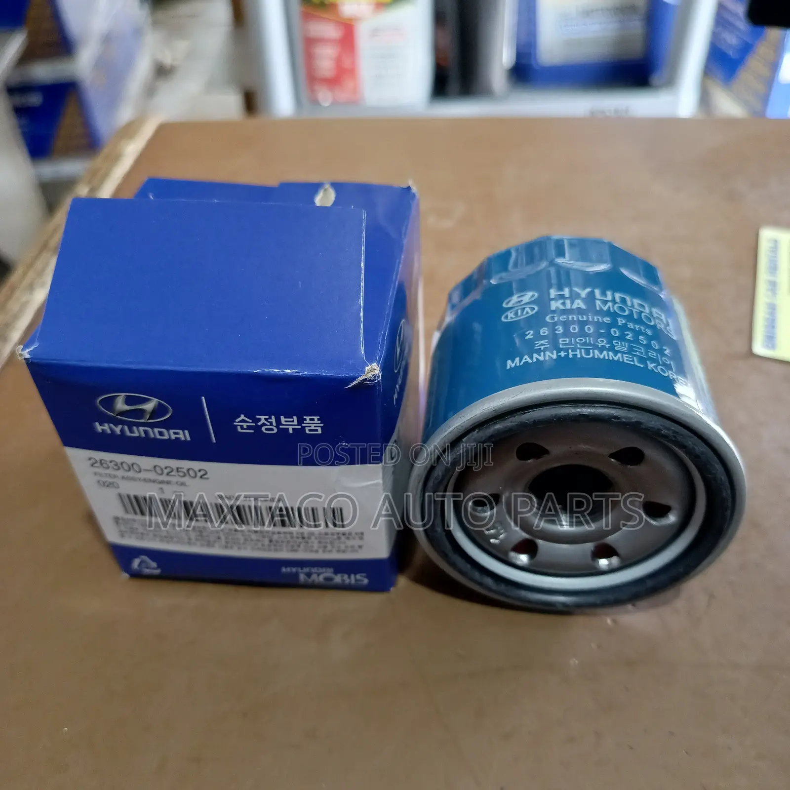 Hyundai 26300-02502 Oil Filter for Hyunda Santa Fe 2001-2009