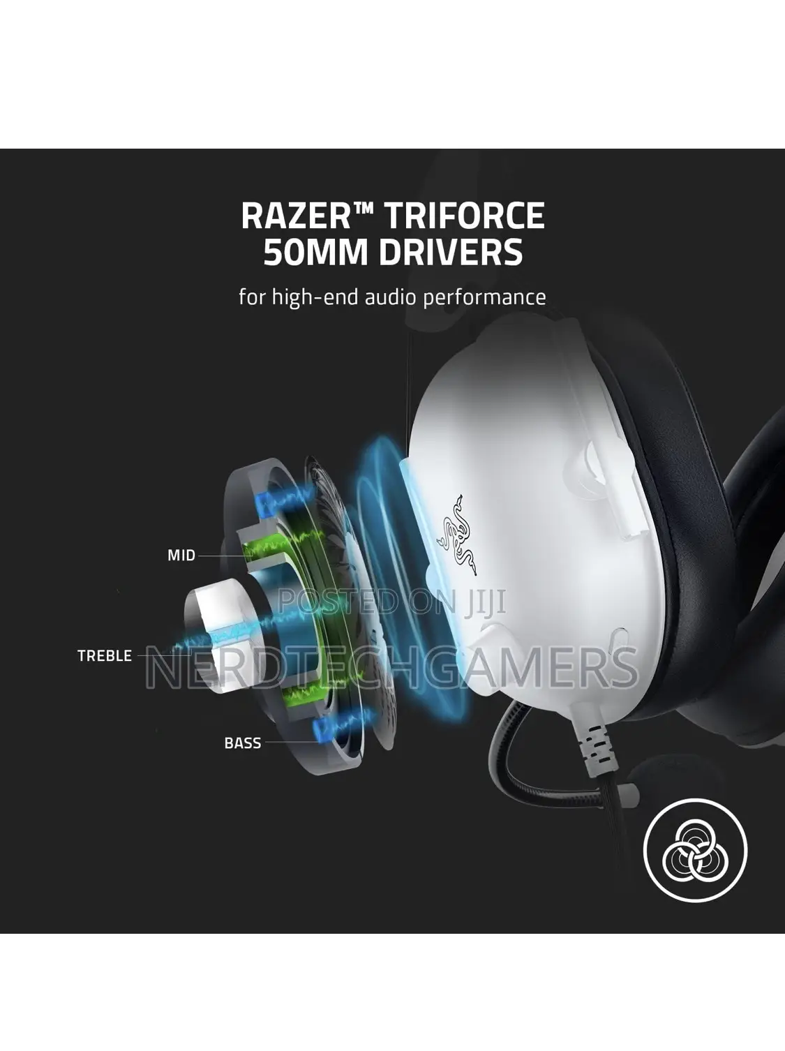 Razer Blackshark V2 X 3.5mm Wired Gaming Headset