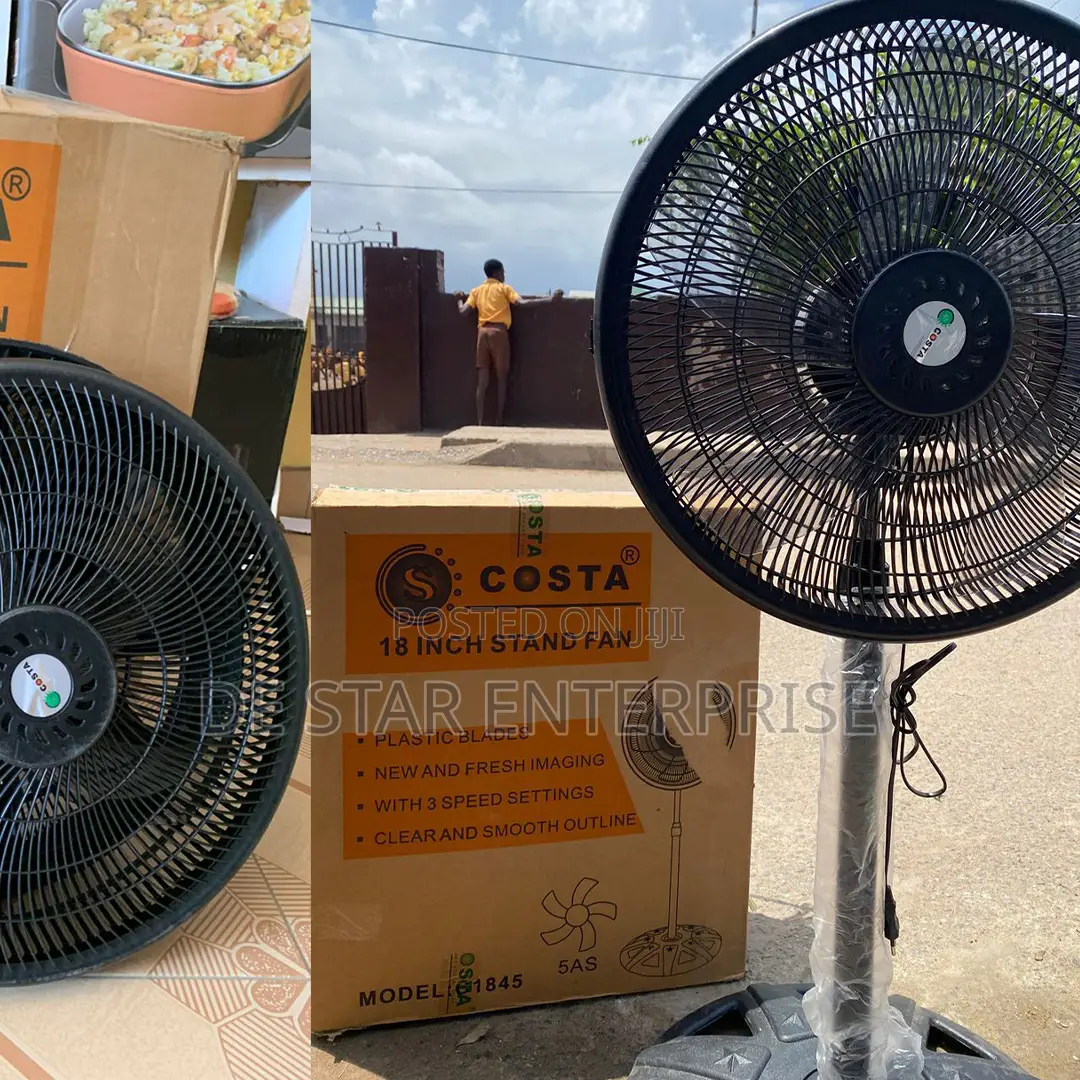 Cool Comfort Anytime - Use Costa Standing Fan