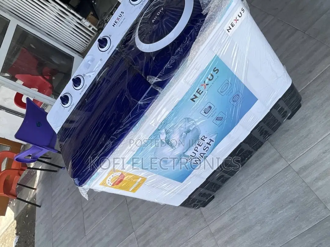 Nexus 15kg Ecotwin Washing Machine Energy Saving, Big Results