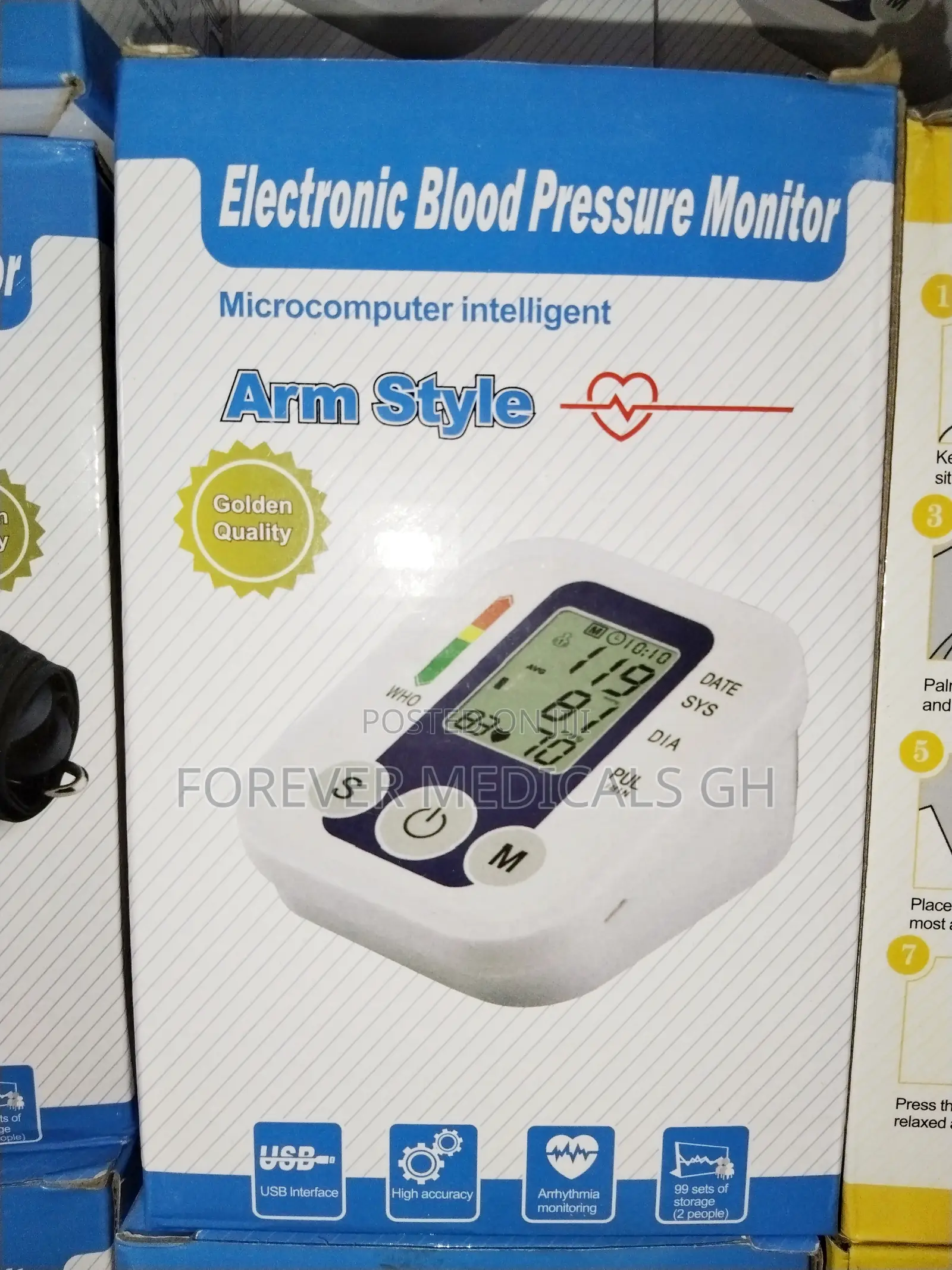 Blood Pressure Monitor (Digital)
