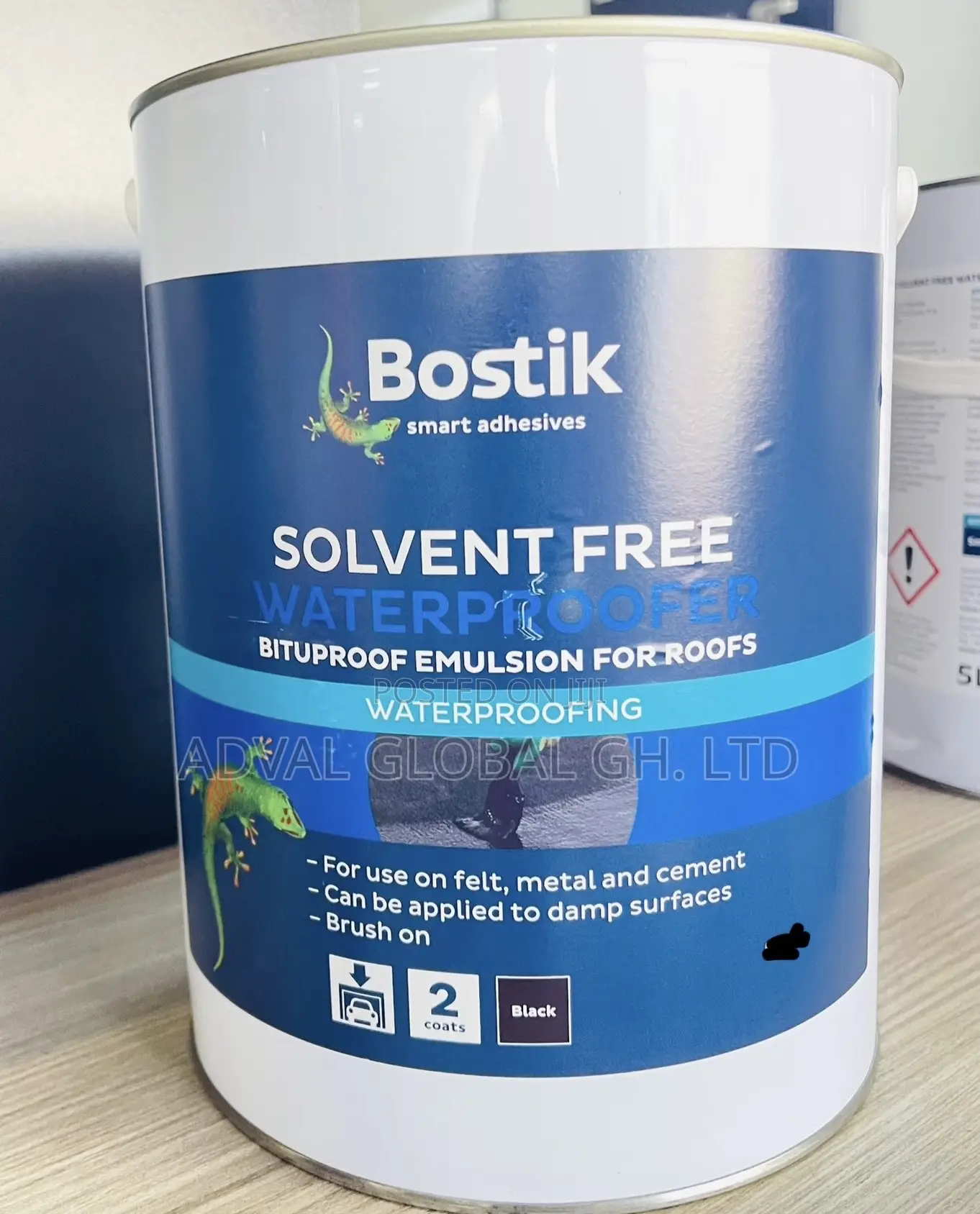 Bostic Solvent Free Waterproofer ( Bituproof Emulsion For Roofs)