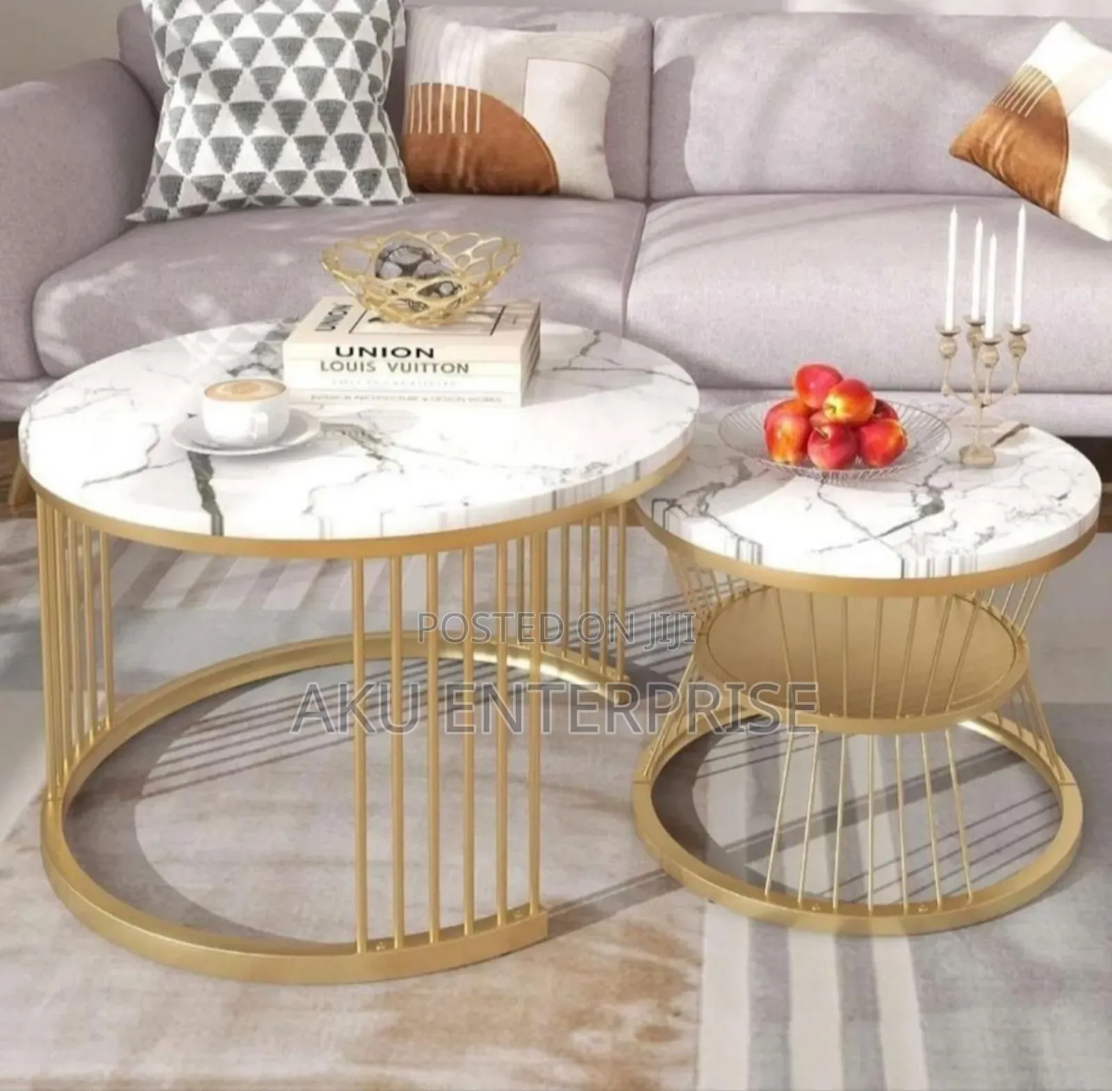 2 in 1 Marble Centre Table Luxury, Coffee Table
