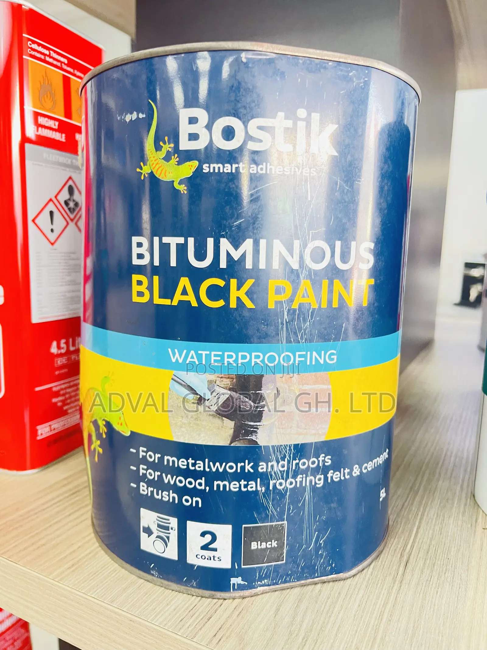 Bostic Bituminous Black Paint