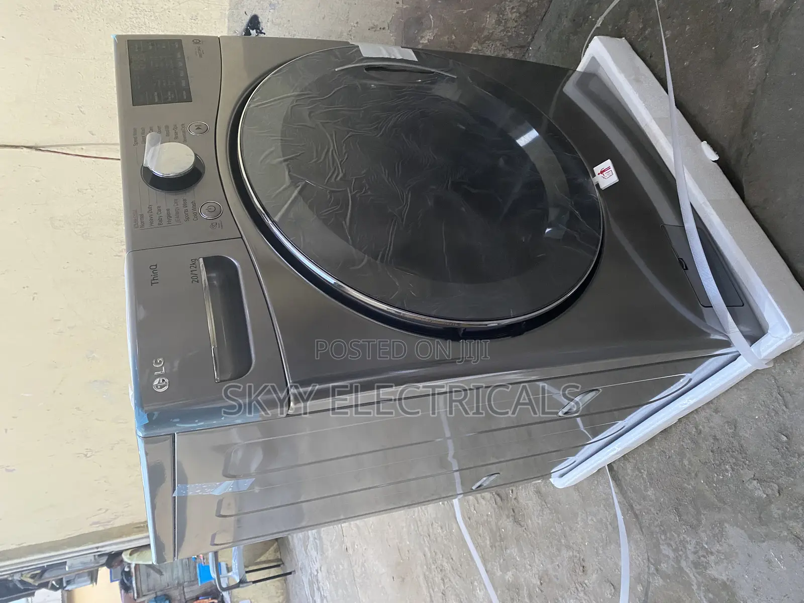 Lg 20kg/11kg Dryer Front Loader Washing Machine