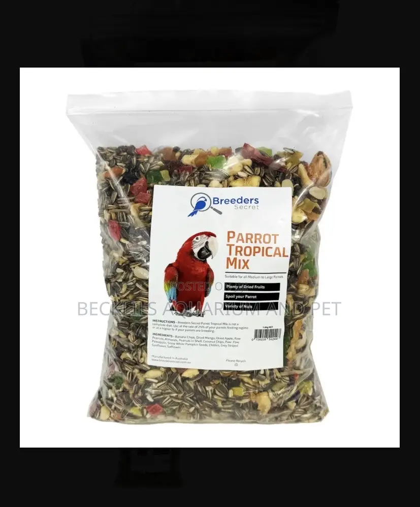 Seeds And Fruit Parrot Food