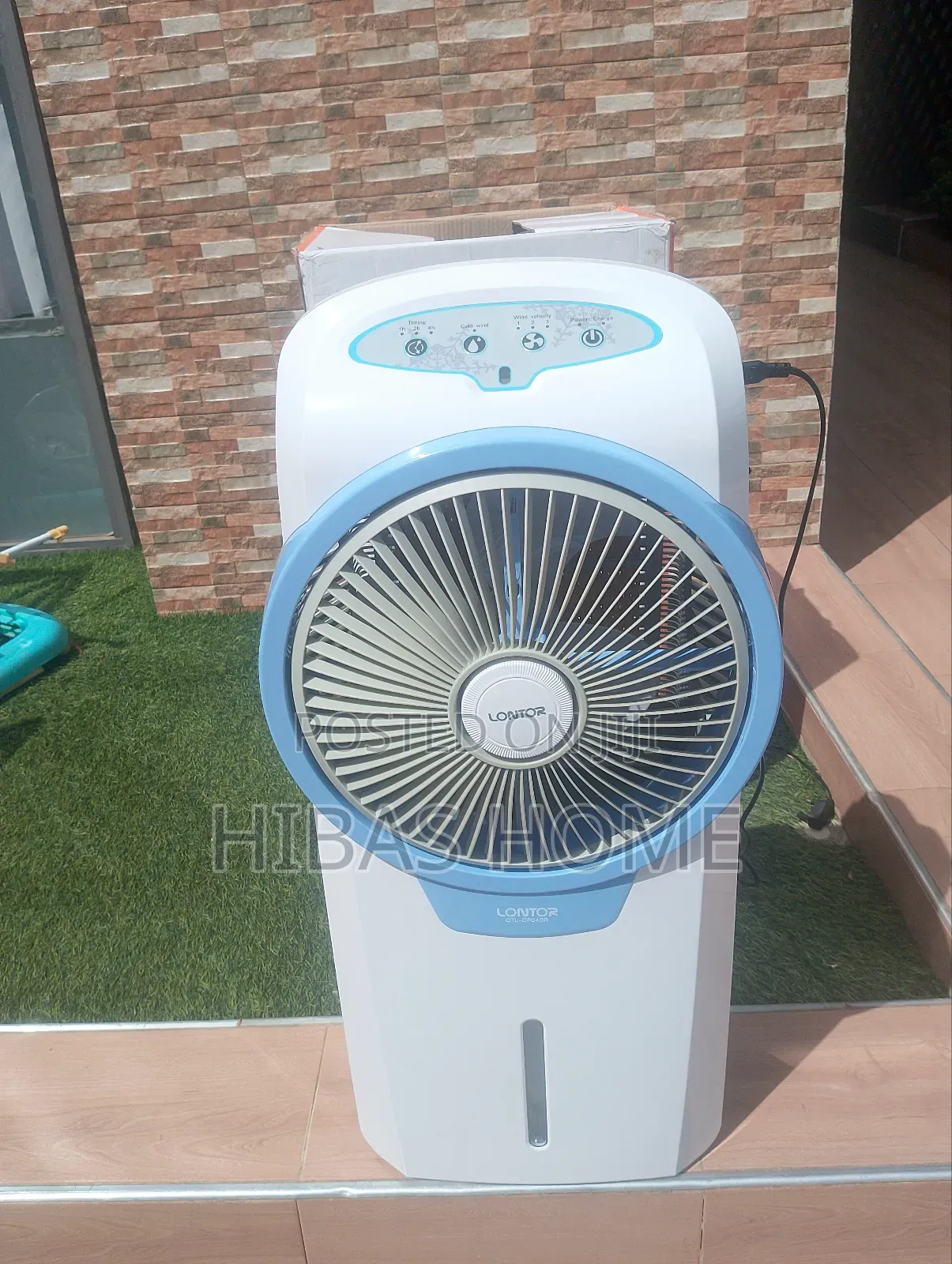 Lontor Water Cooling Rechargeable Fan 14hrs Working Time