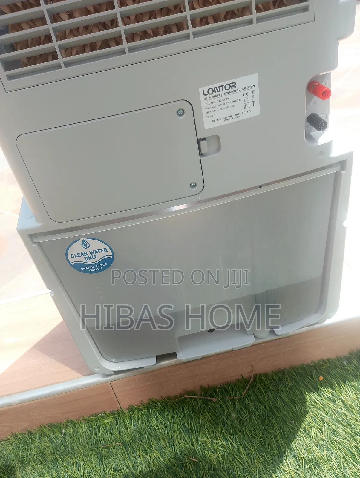 Lontor Water Cooling Rechargeable Fan 14hrs Working Time